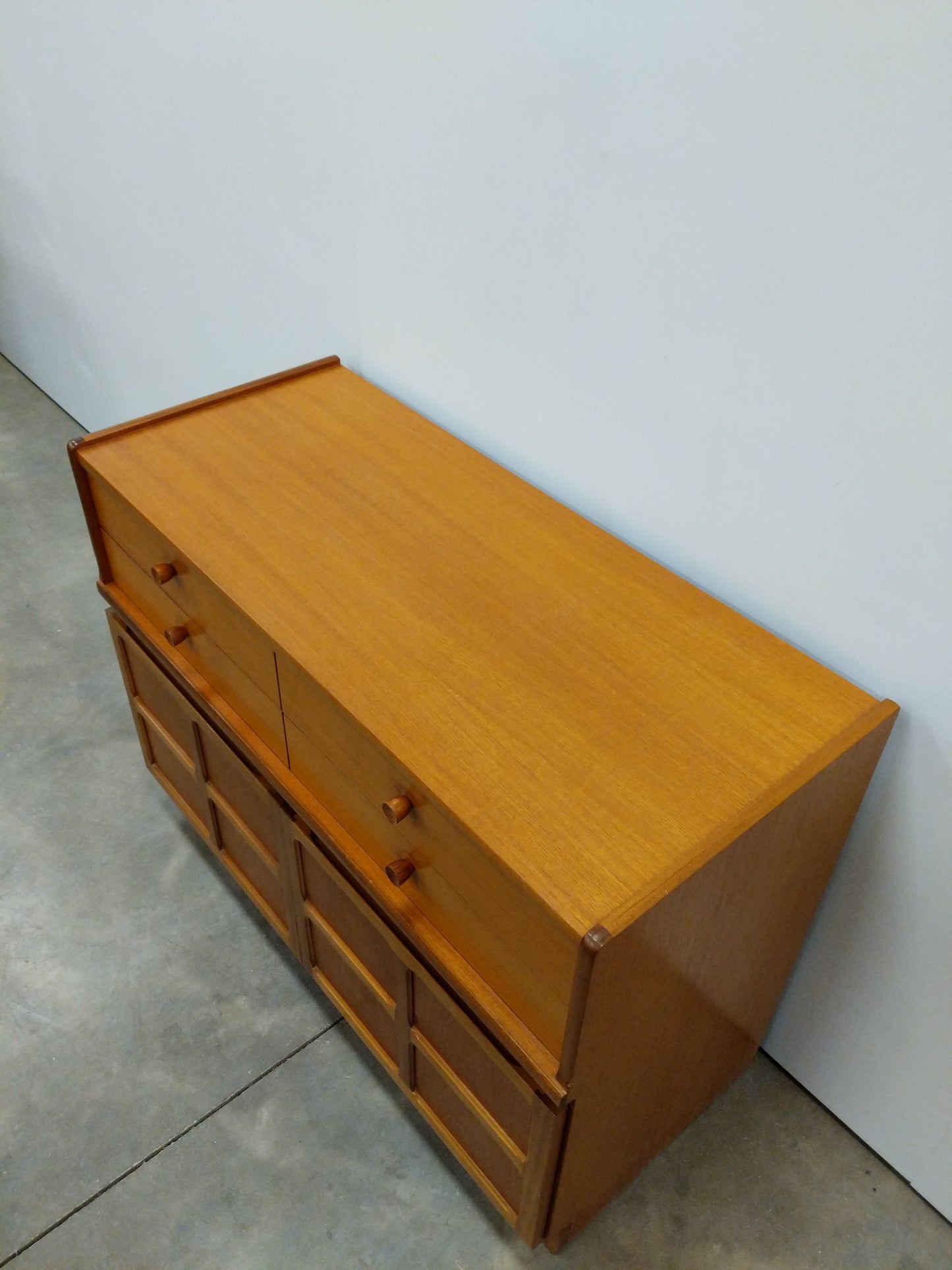 Vintage Mid Century Modern Teak Cabinet / Console by Nathan