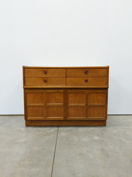 Vintage Mid Century Modern Teak Cabinet / Console by Nathan