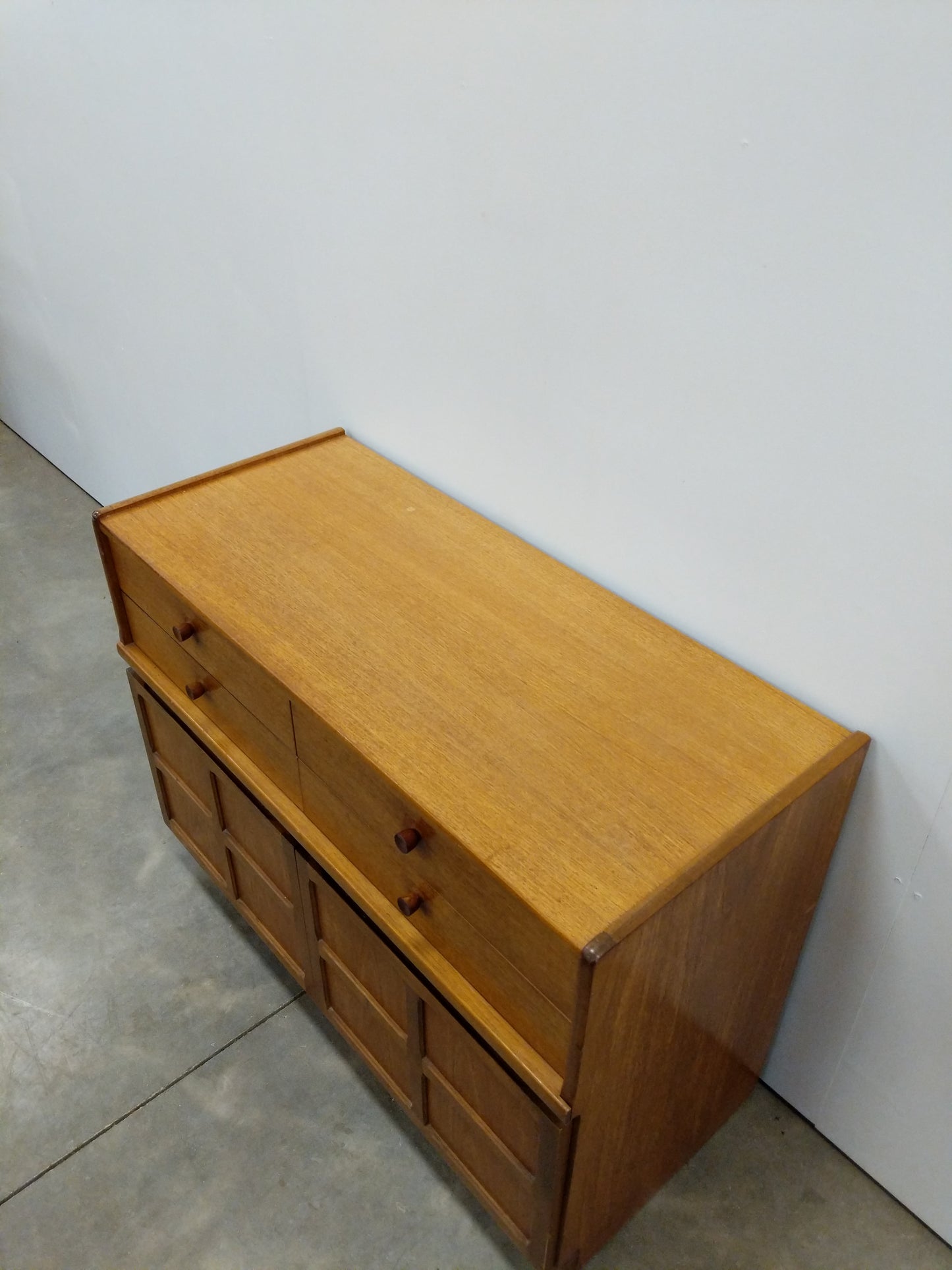 Vintage Mid Century Modern Teak Cabinet / Console by Nathan