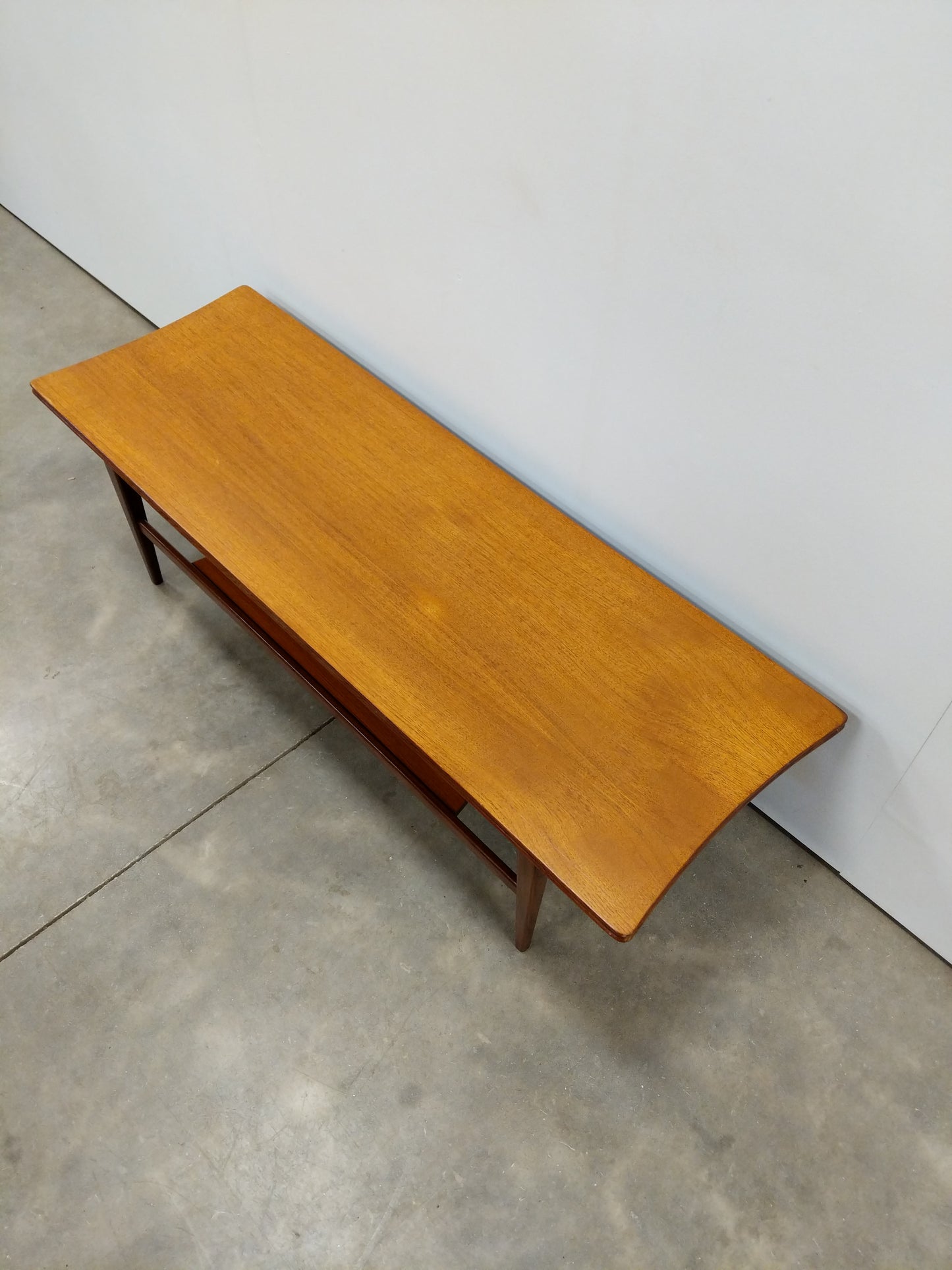Vintage Mid Century Modern Teak Coffee Table by Richard Hornby