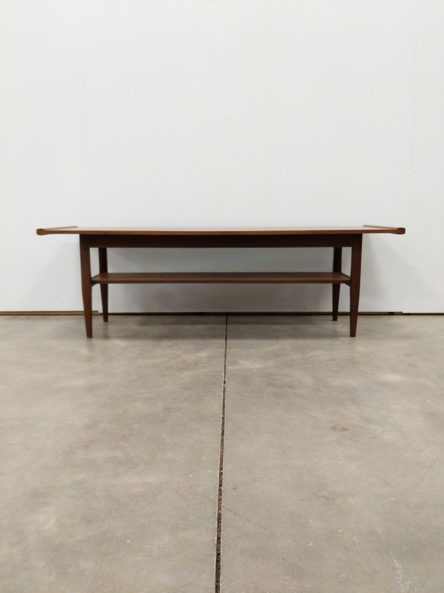 Vintage Mid Century Modern Teak Coffee Table by Myer