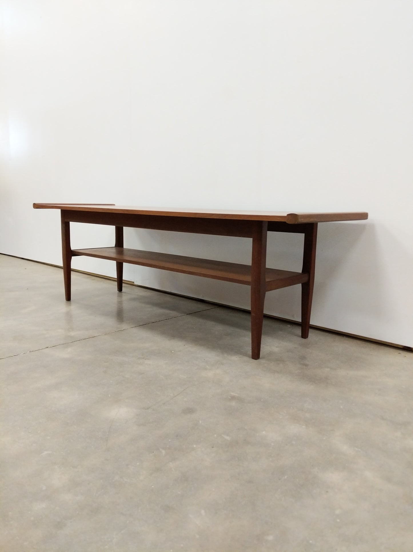 Vintage Mid Century Modern Teak Coffee Table by Myer