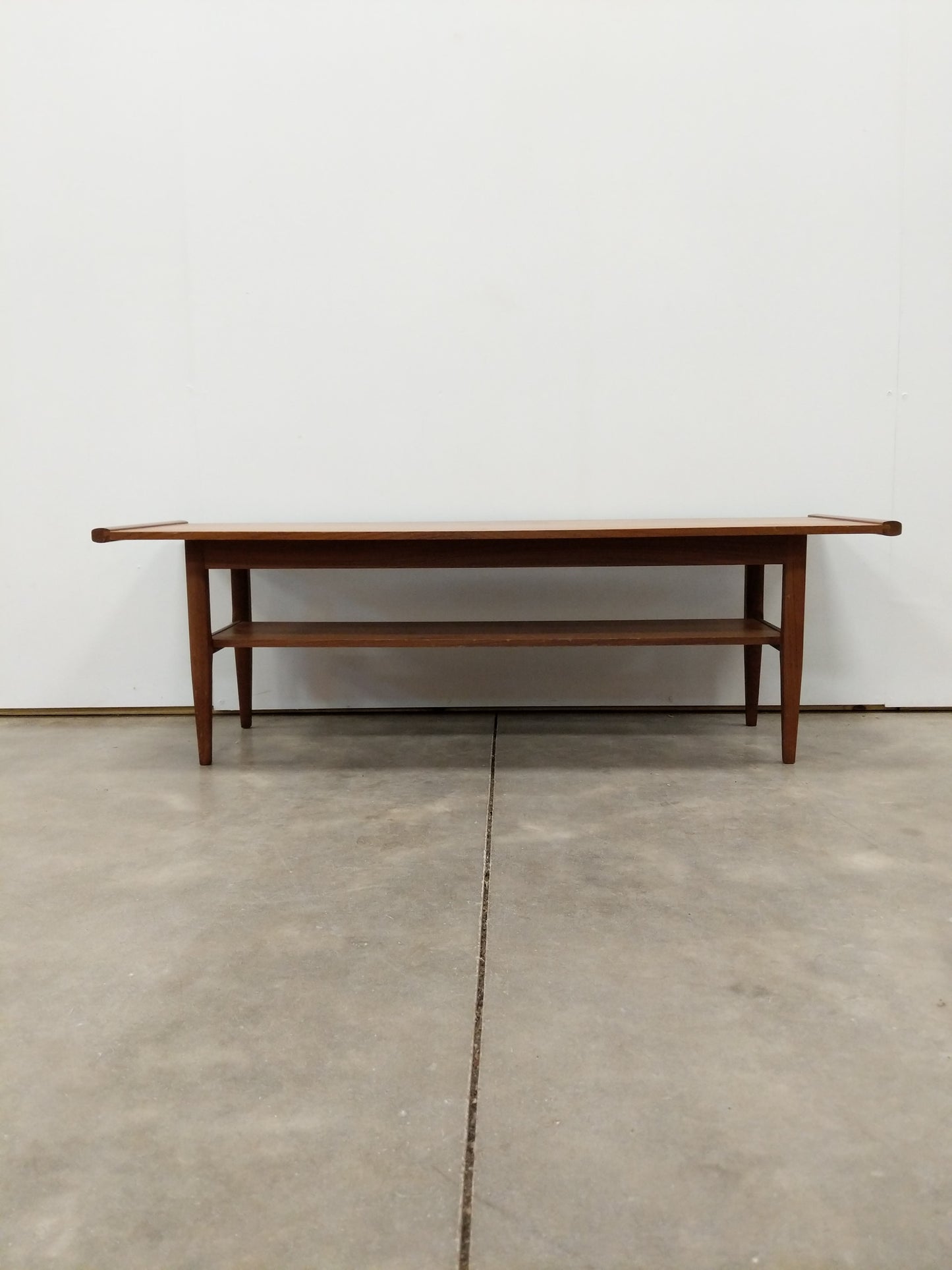 Vintage Mid Century Modern Teak Coffee Table by Myer