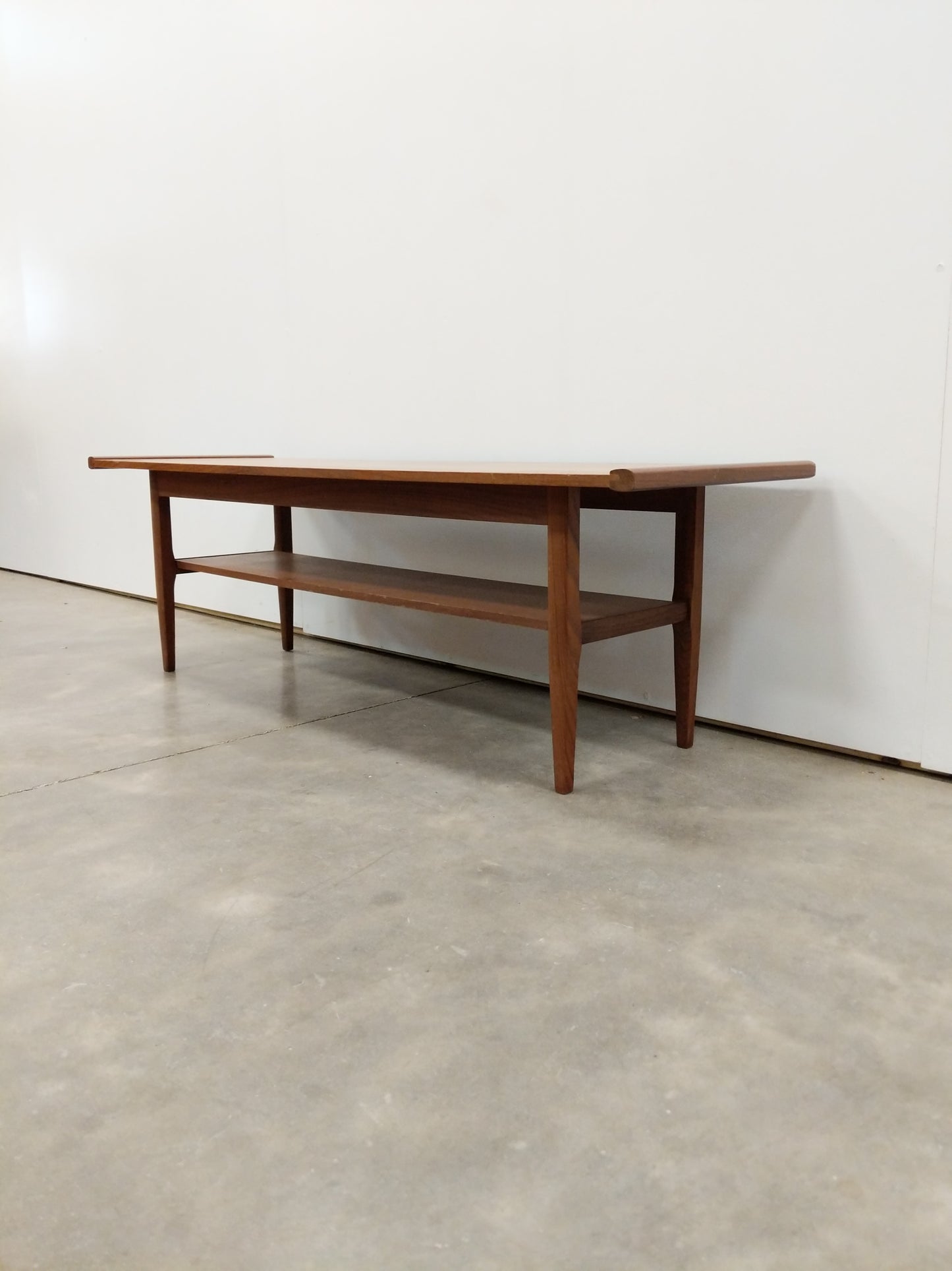 Vintage Mid Century Modern Teak Coffee Table by Myer