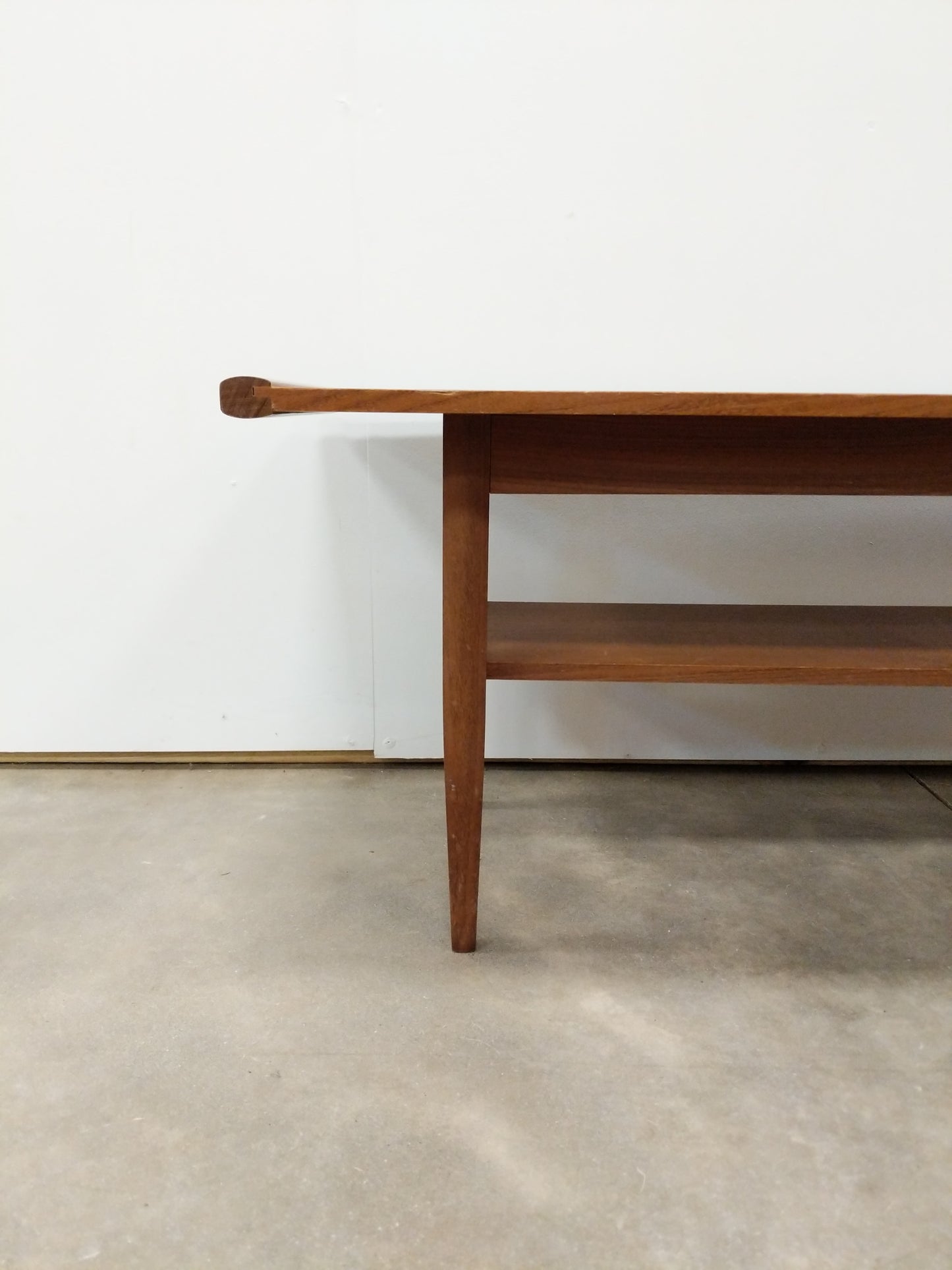 Vintage Mid Century Modern Teak Coffee Table by Myer