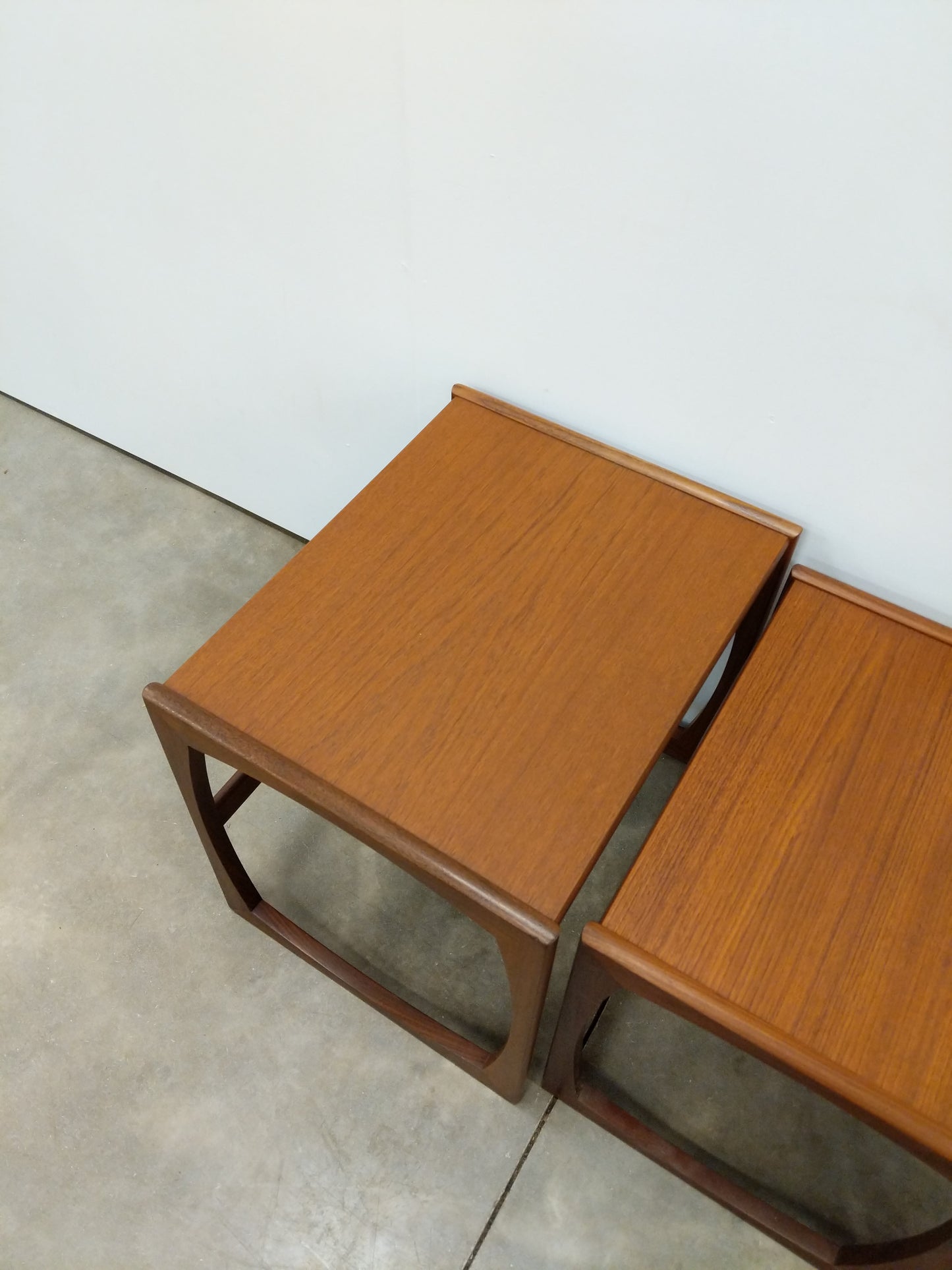 Set of Vintage Mid Century Modern Teak Nesting Tables by G Plan