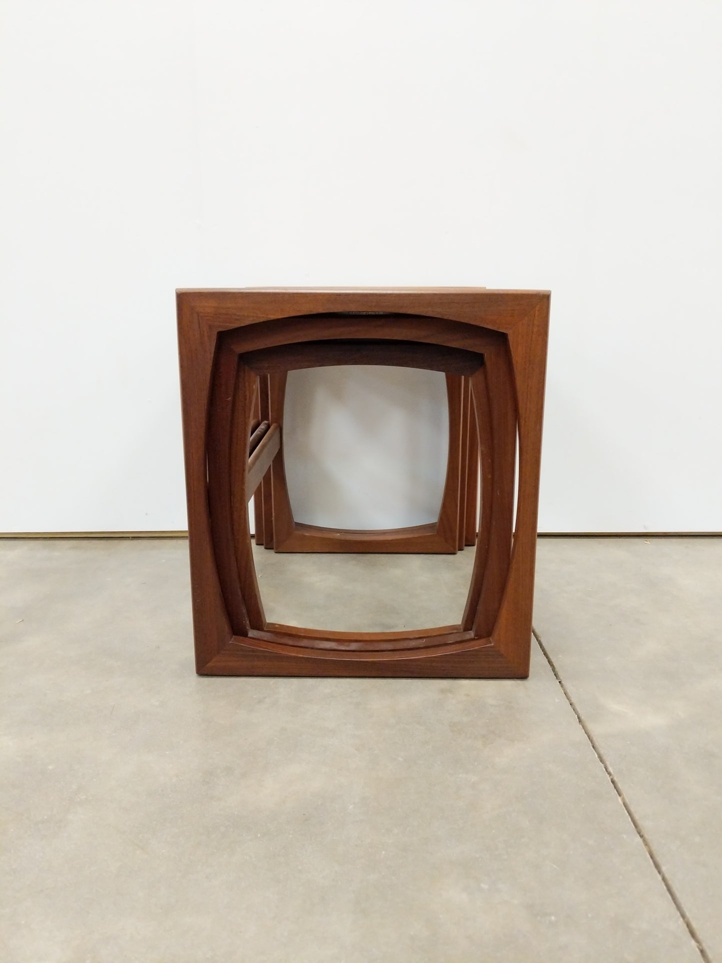 Set of Vintage Mid Century Modern Teak Nesting Tables by G Plan