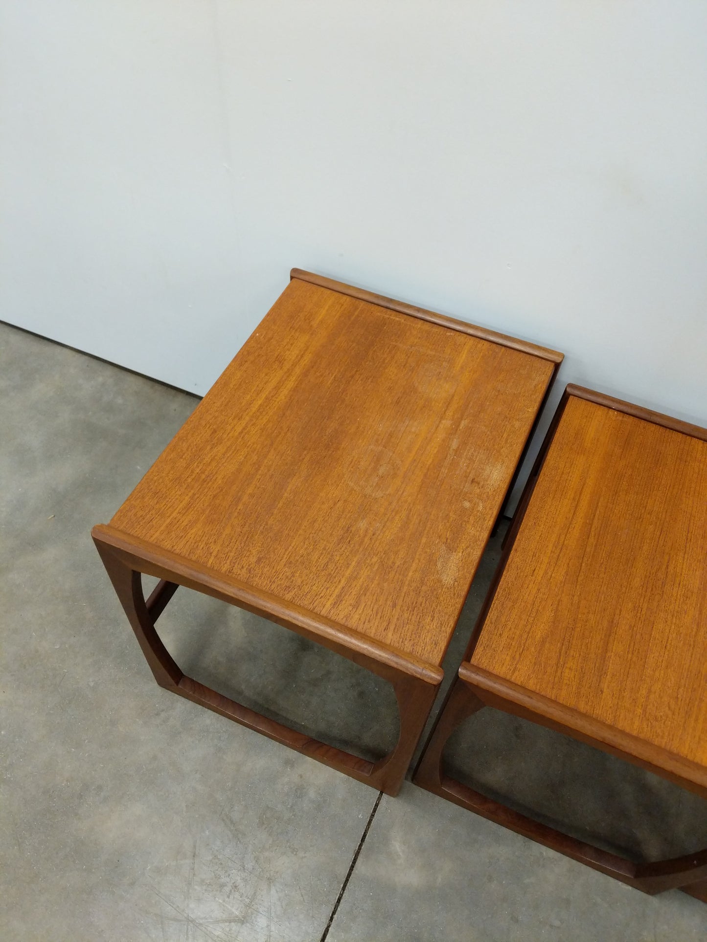 Set of Vintage Mid Century Modern Teak Nesting Tables by G Plan