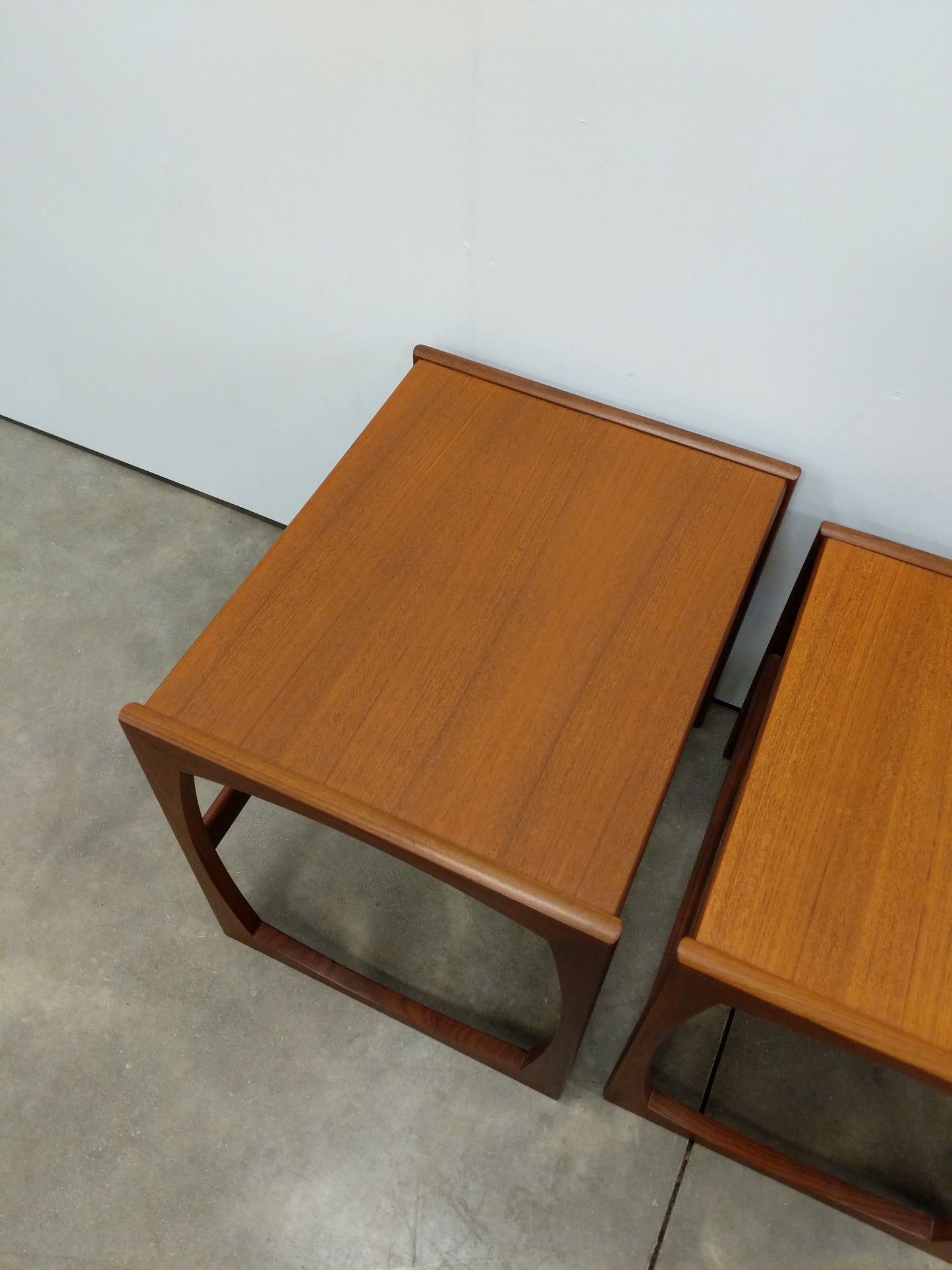 Set of Vintage Mid Century Modern Teak Nesting Tables by G Plan