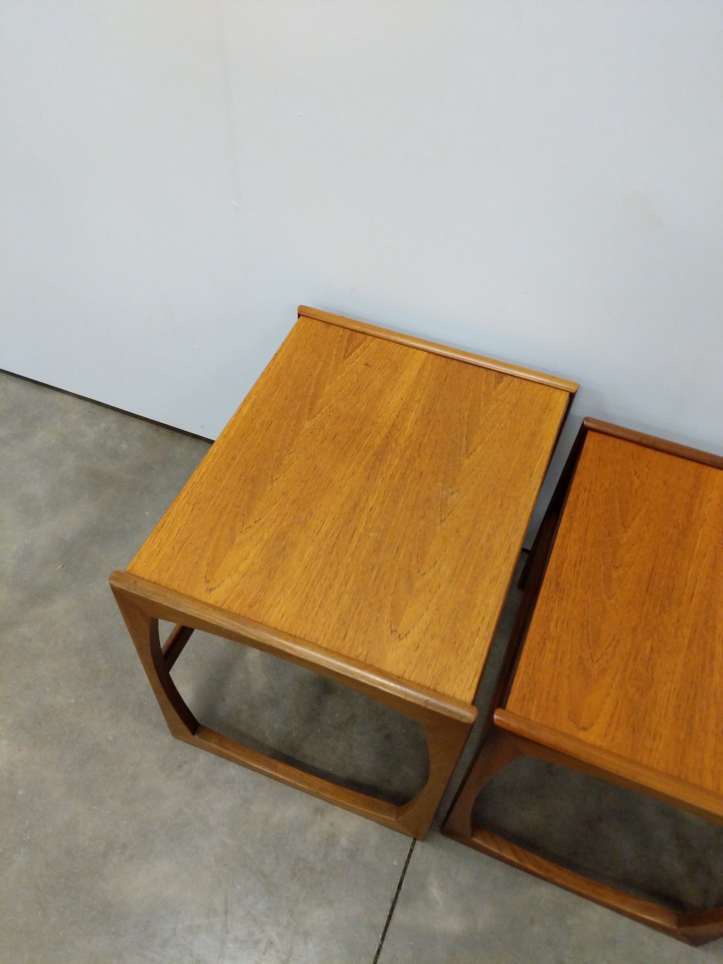 Set of Vintage Mid Century Modern Teak Nesting Tables by G Plan