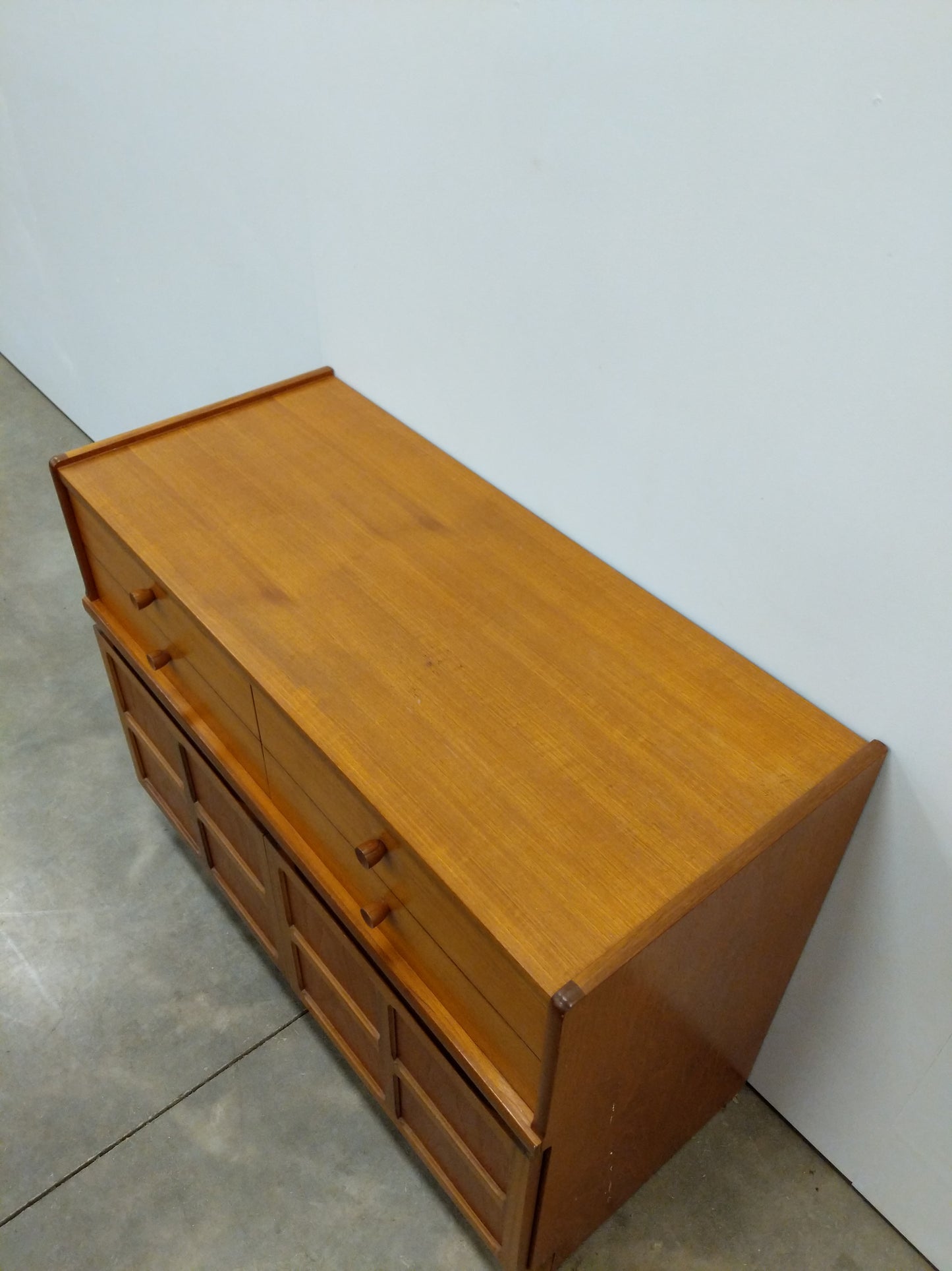 Vintage Mid Century Modern Teak Cabinet / Console by Nathan