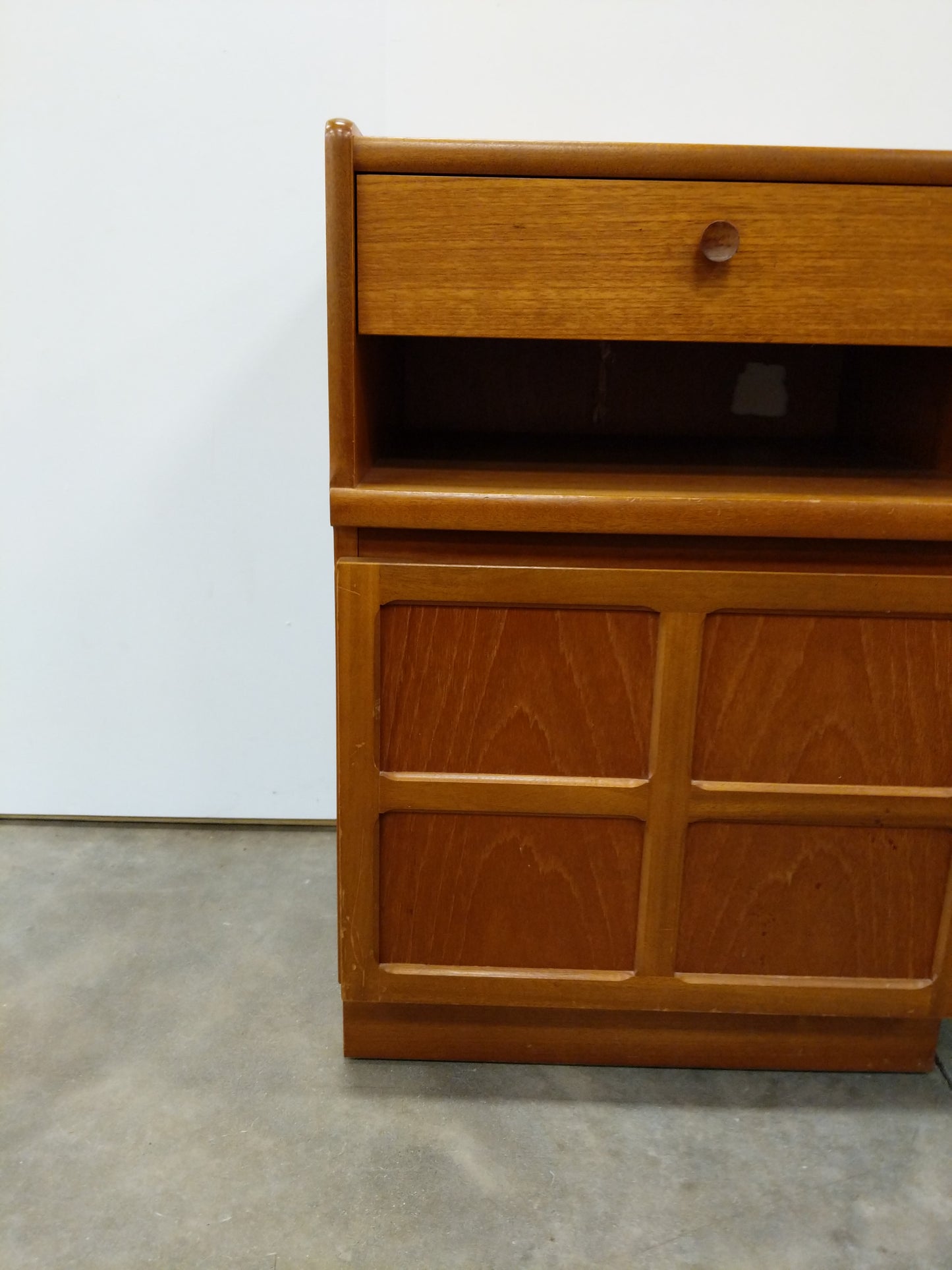 Pair of vintage Mid Century Modern Teak Nightstands by Nathan