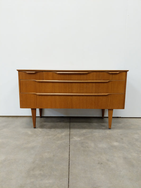 Vintage Mid Century Modern Teak Dresser