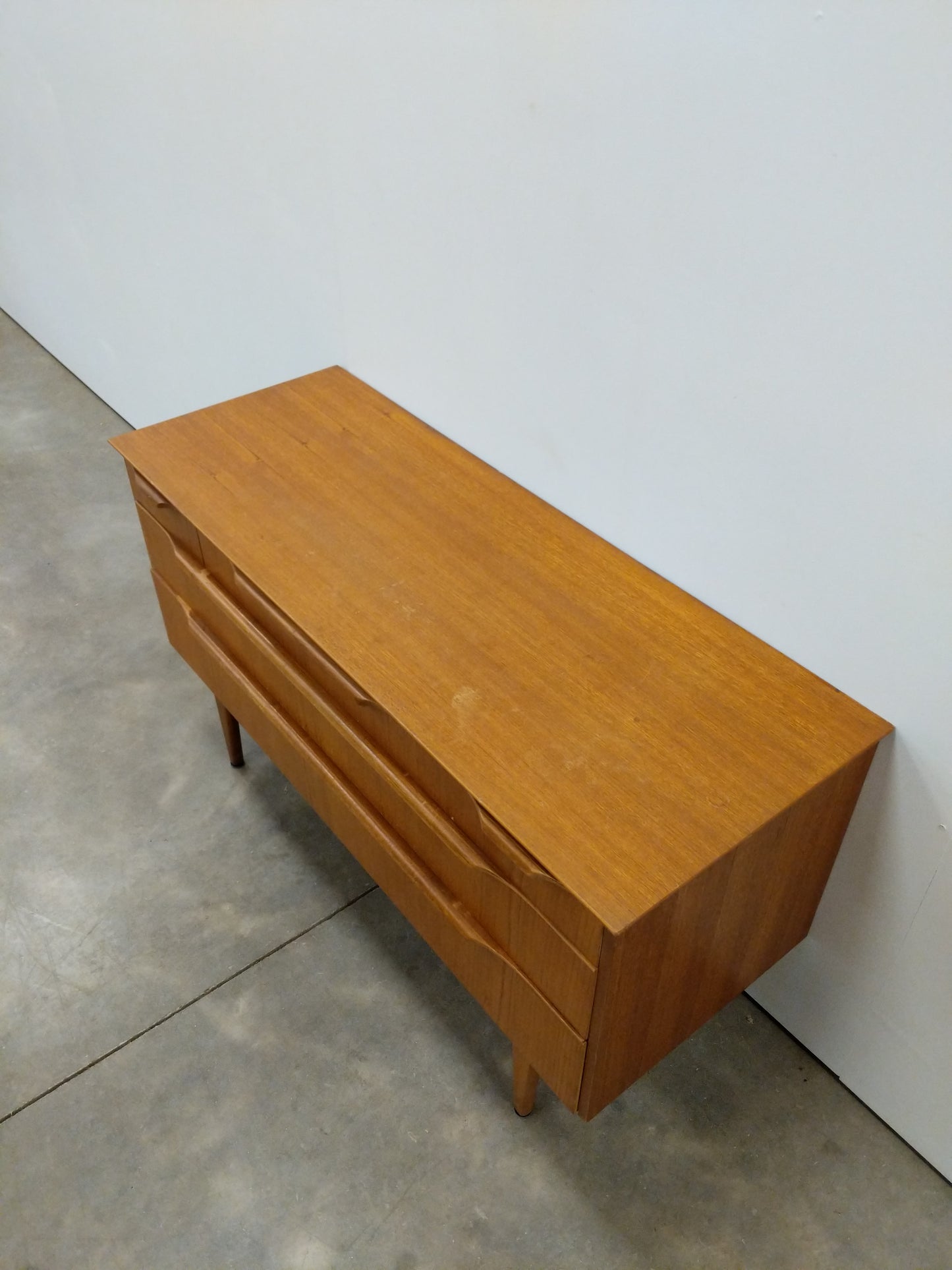 Vintage Mid Century Modern Teak Dresser