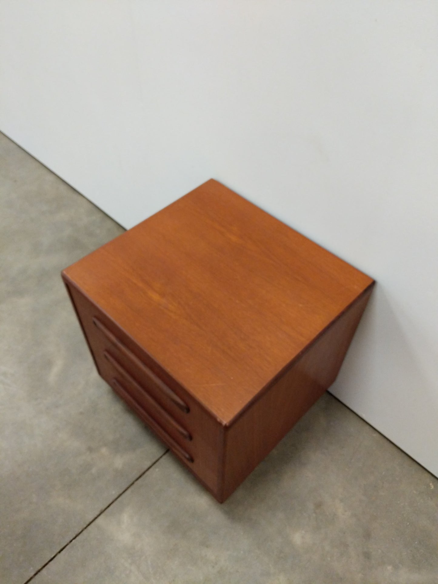 Vintage Mid Century Modern Teak Nightstand / Low Chest by G Plan