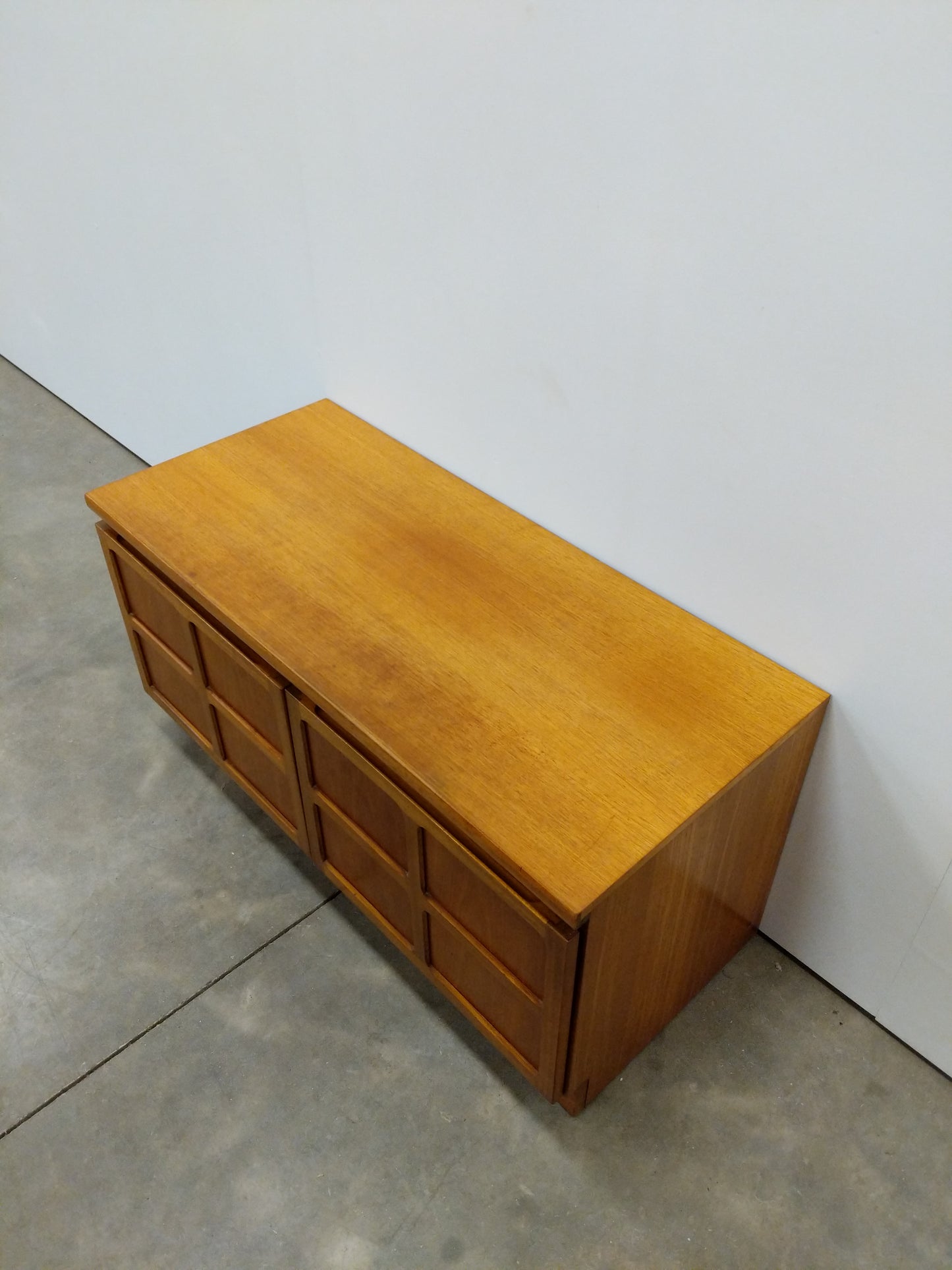 Vintage Mid Century Modern Teak Cabinet / Console by Nathan