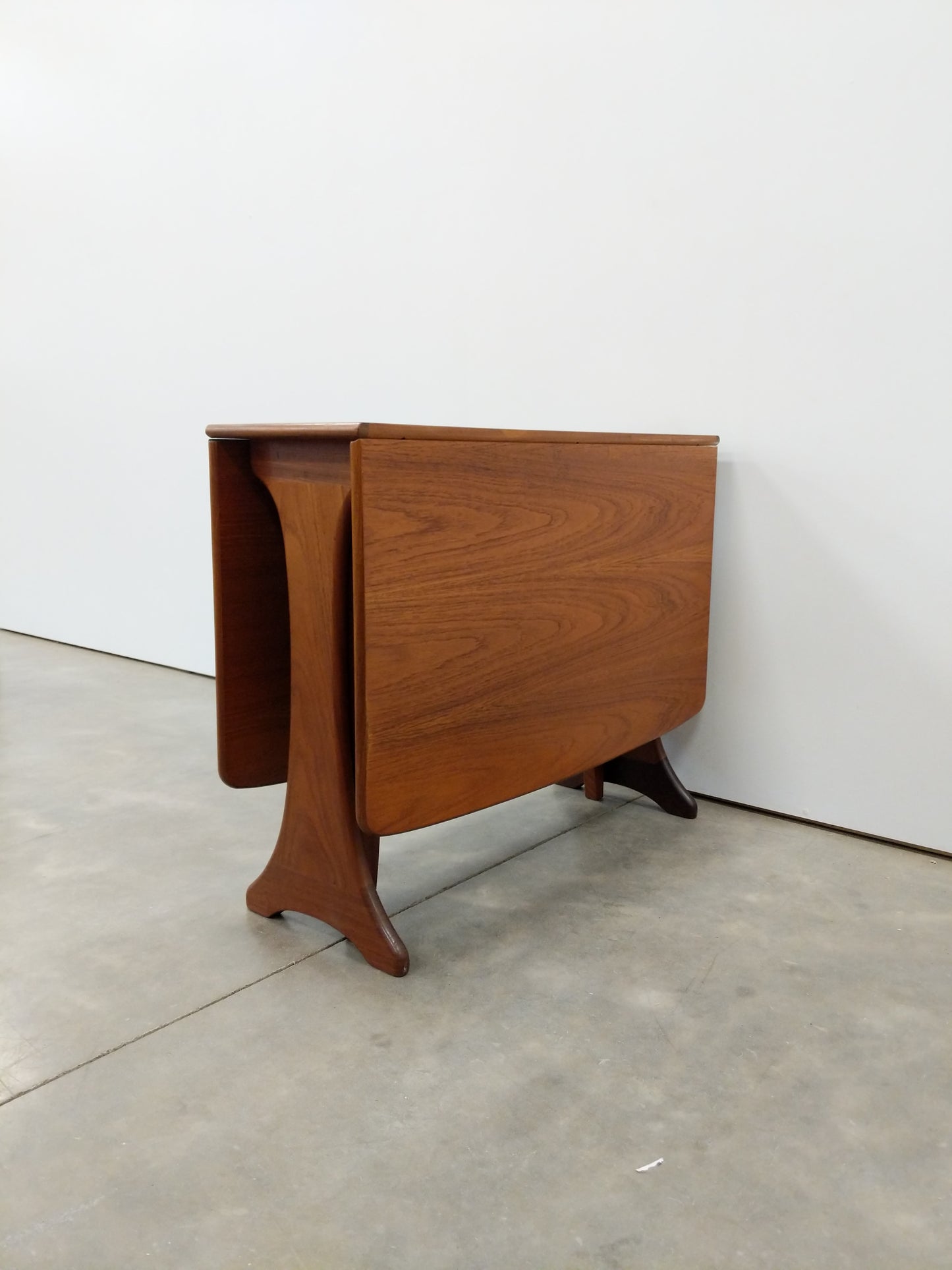 Vintage Mid Century Modern Teak Drop Leaf Dining Table by G Plan