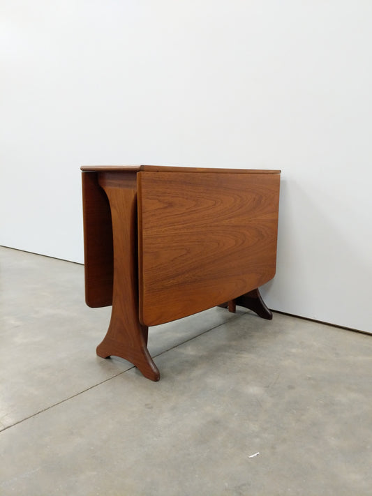 Vintage Mid Century Modern Teak Drop Leaf Dining Table by G Plan