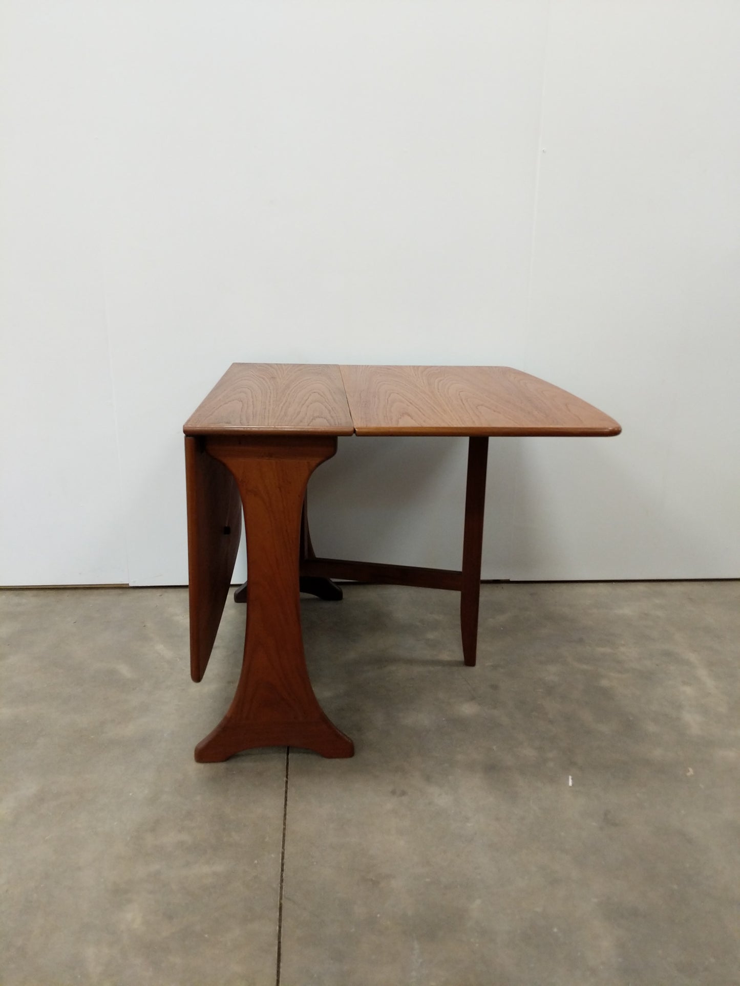 Vintage Mid Century Modern Teak Drop Leaf Dining Table by G Plan