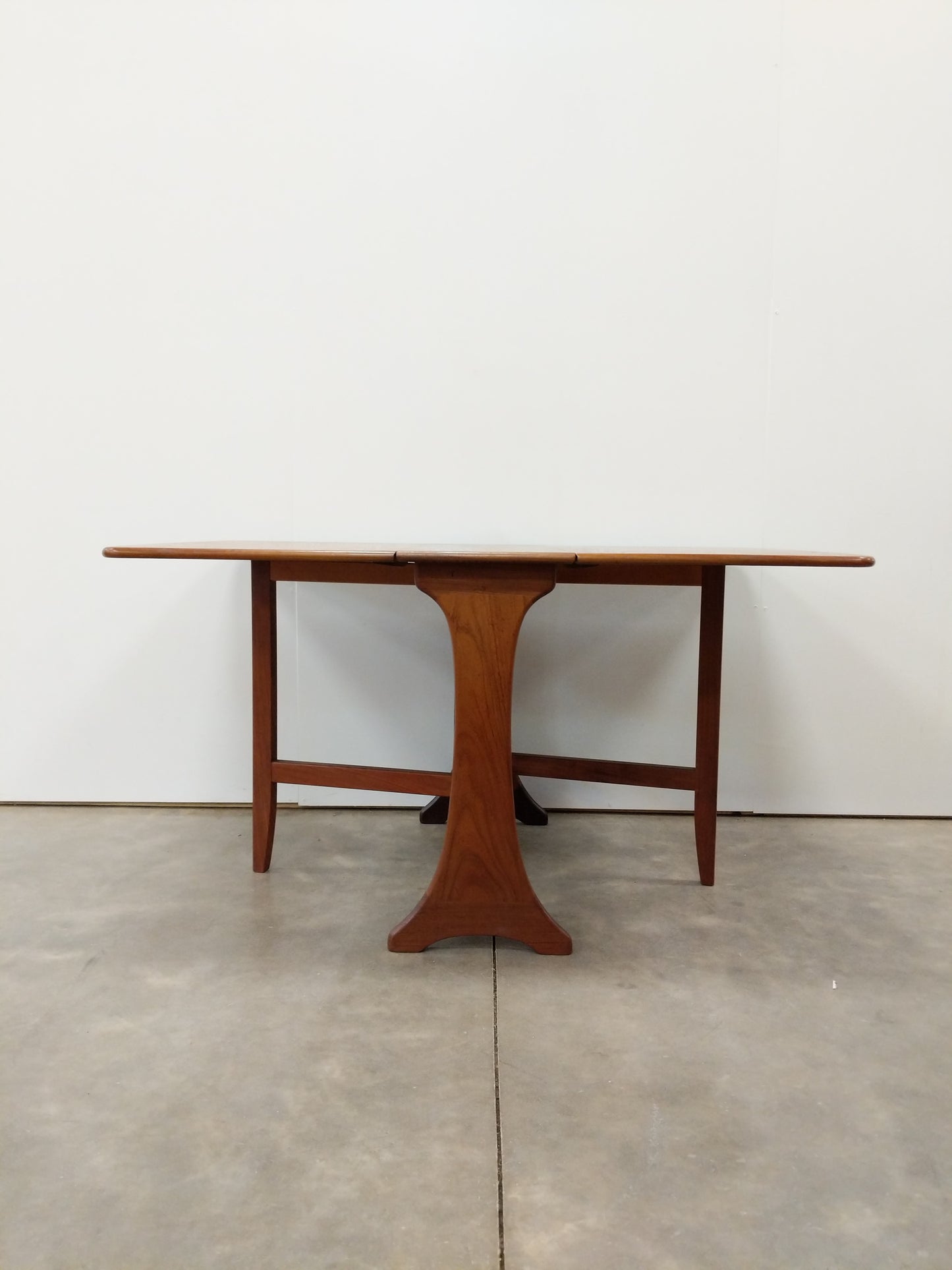 Vintage Mid Century Modern Teak Drop Leaf Dining Table by G Plan