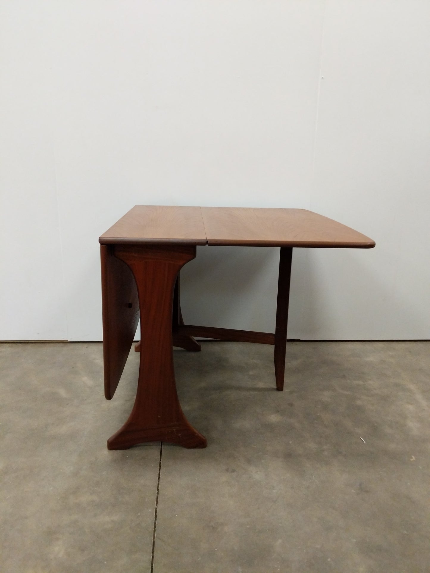 Vintage Mid Century Modern Teak Drop Leaf Dining Table by G Plan
