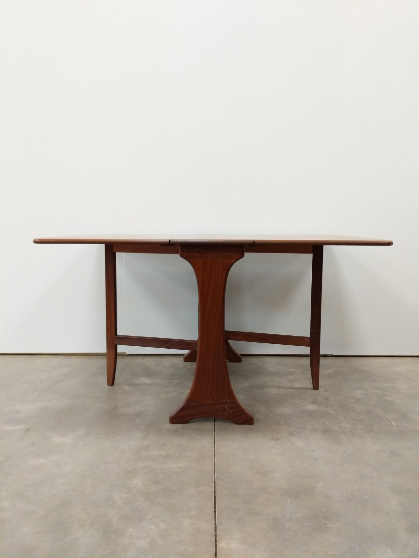 Vintage Mid Century Modern Teak Drop Leaf Dining Table by G Plan