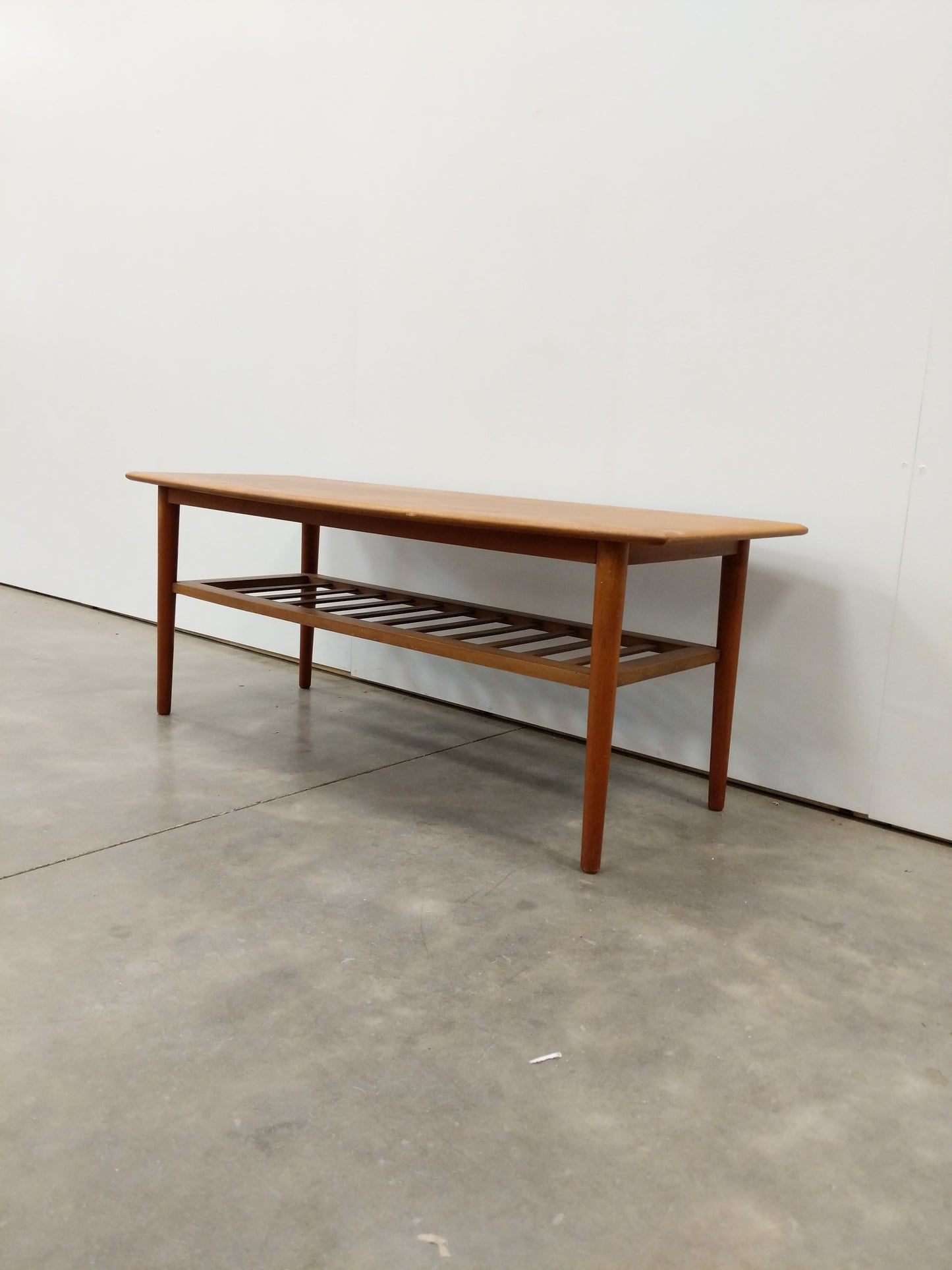 Vintage Mid Century Modern Teak Coffee Table