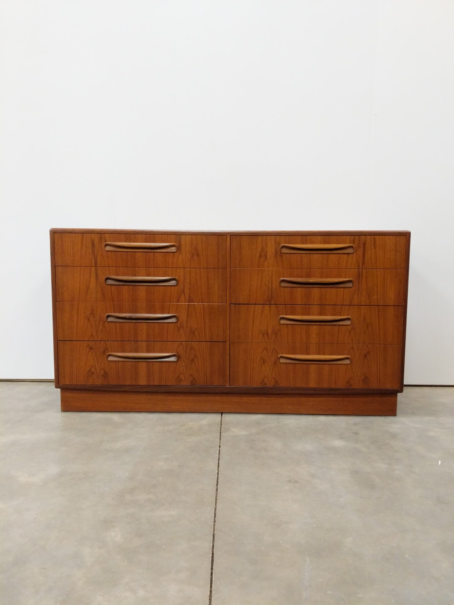 Vintage Mid Century Modern Teak Dresser by G Plan