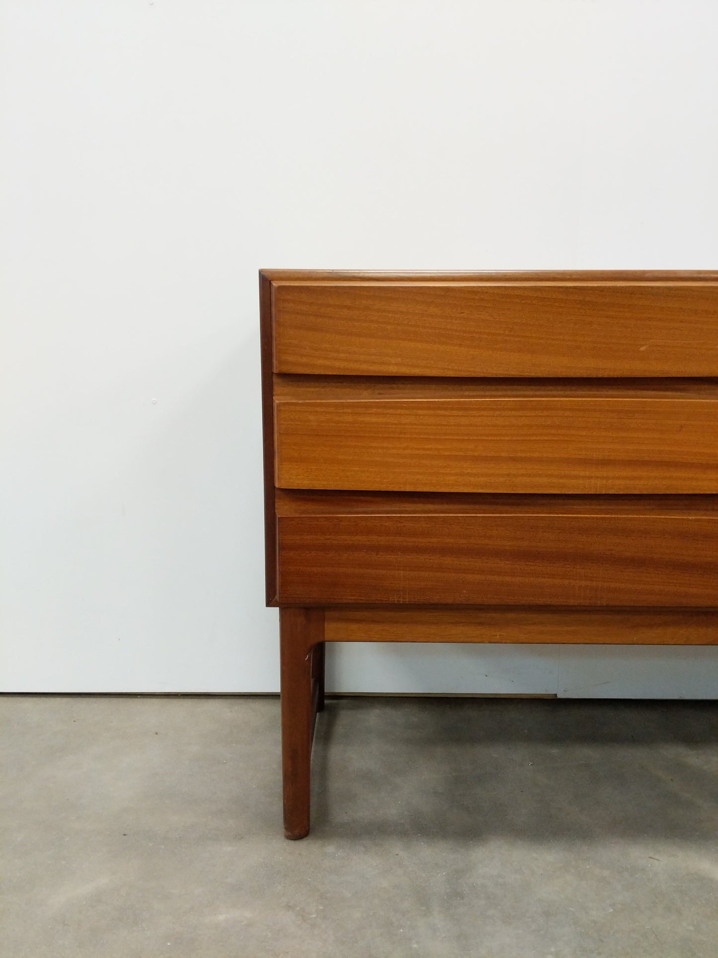 Vintage Mid Century Modern Teak Credenza by McIntosh