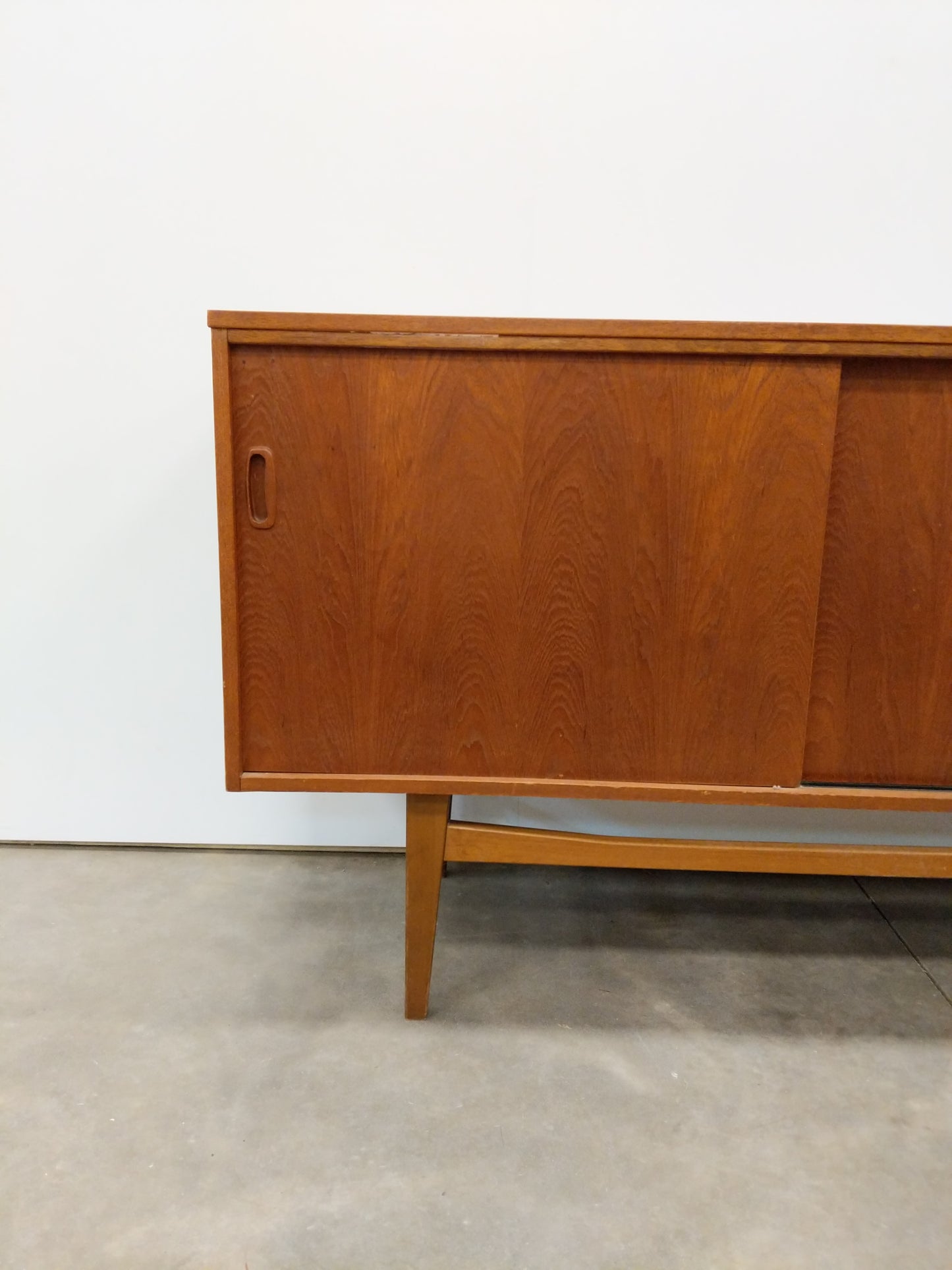 Vintage Mid Century Modern Teak Credenza by Austinsuite