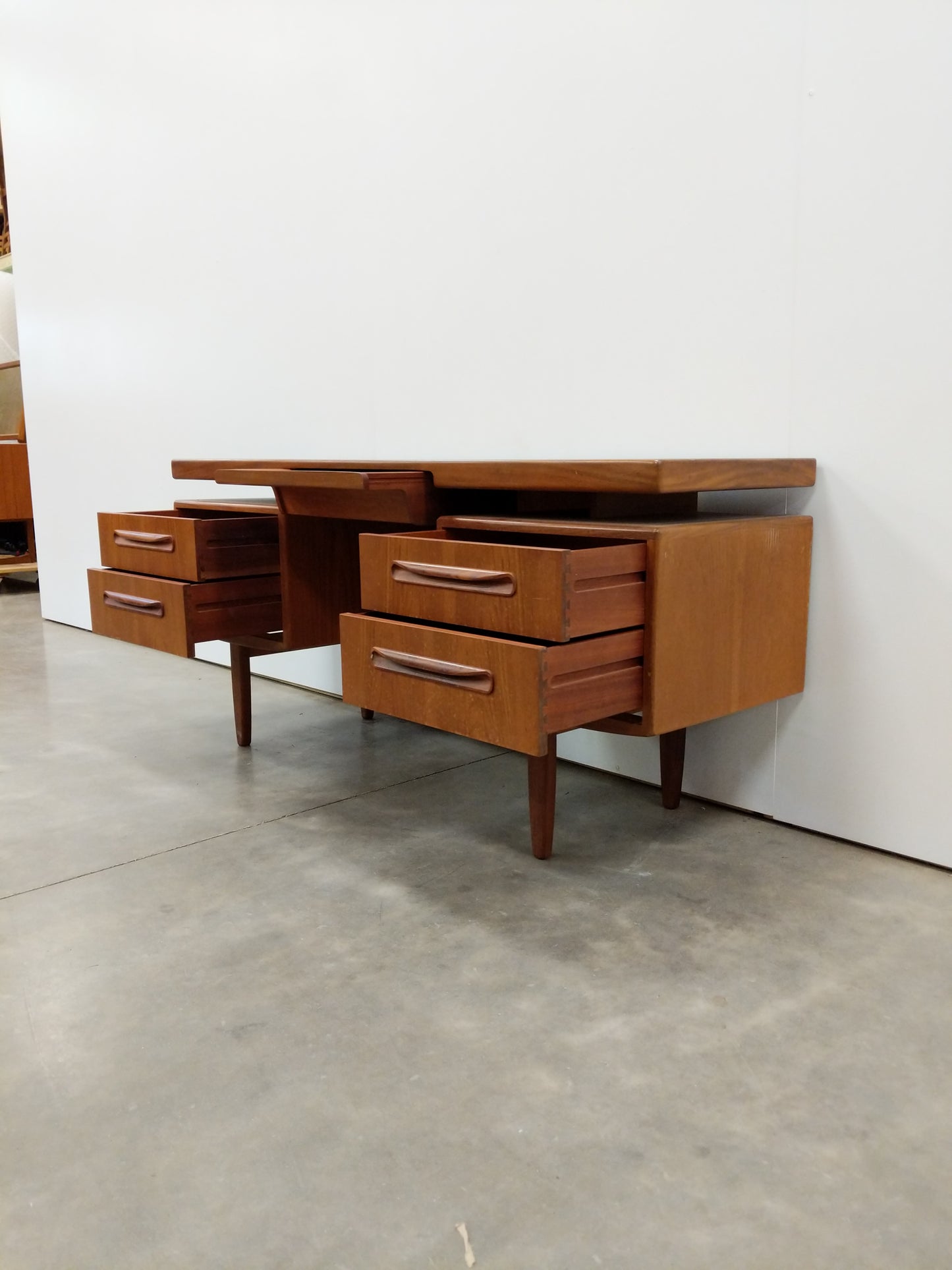 Vintage Mid Century Modern Teak Desk by G Plan