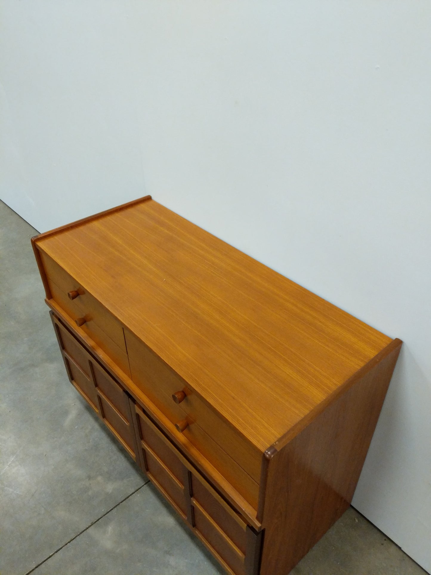 Vintage Mid Century Modern Teak Cabinet / Console by Nathan