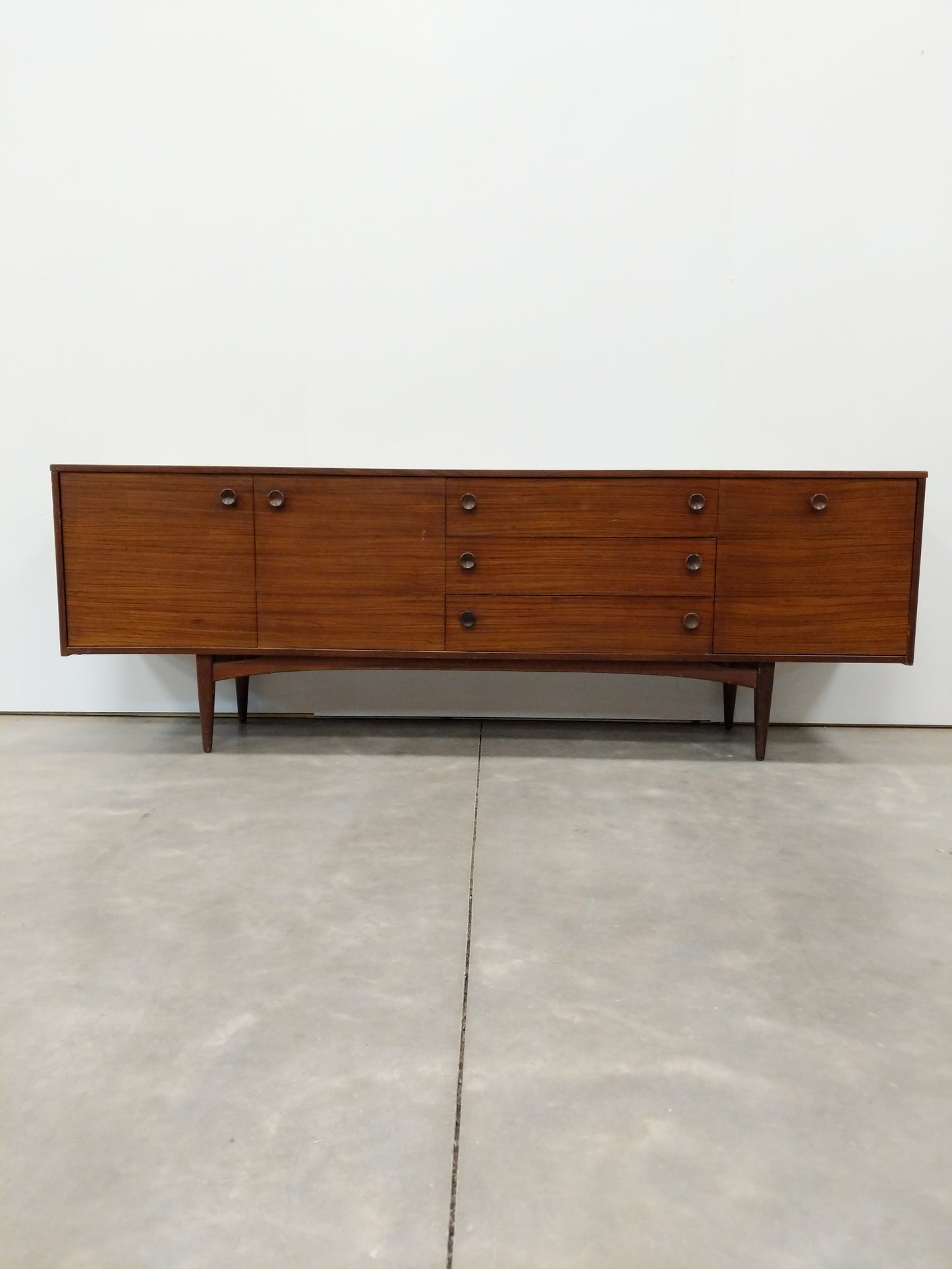 Vintage Mid Century Modern Credenza