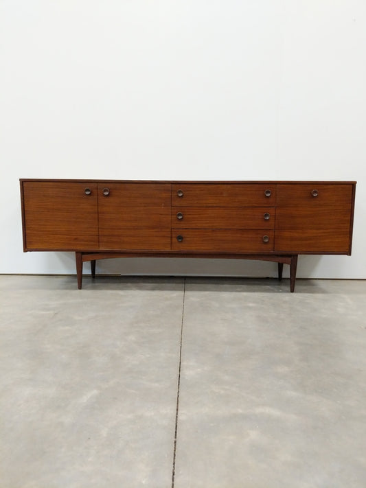 Vintage Mid Century Modern Credenza