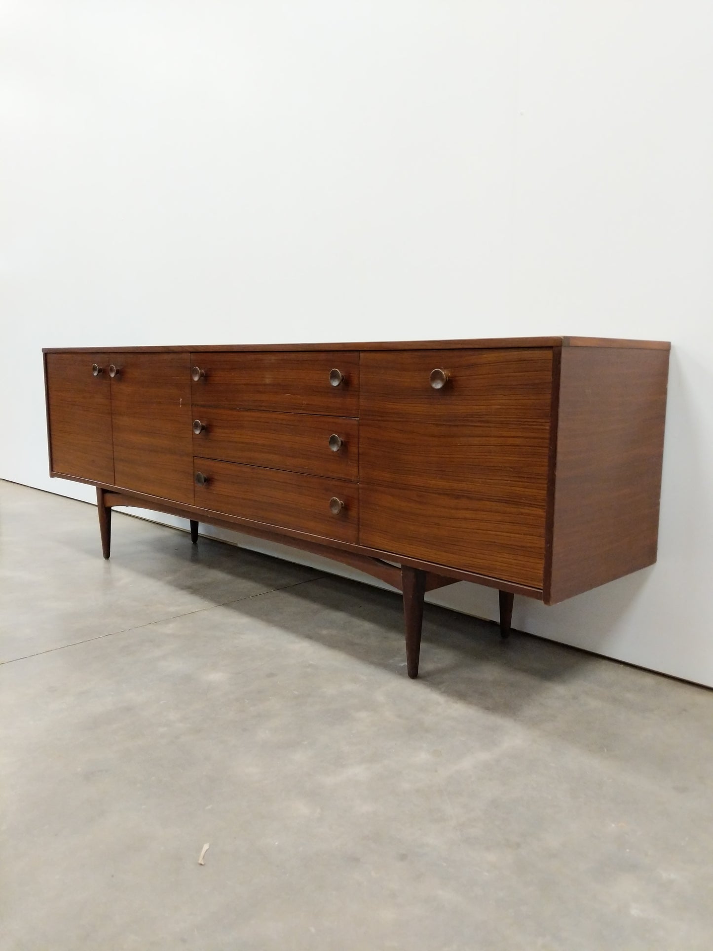 Vintage Mid Century Modern Credenza
