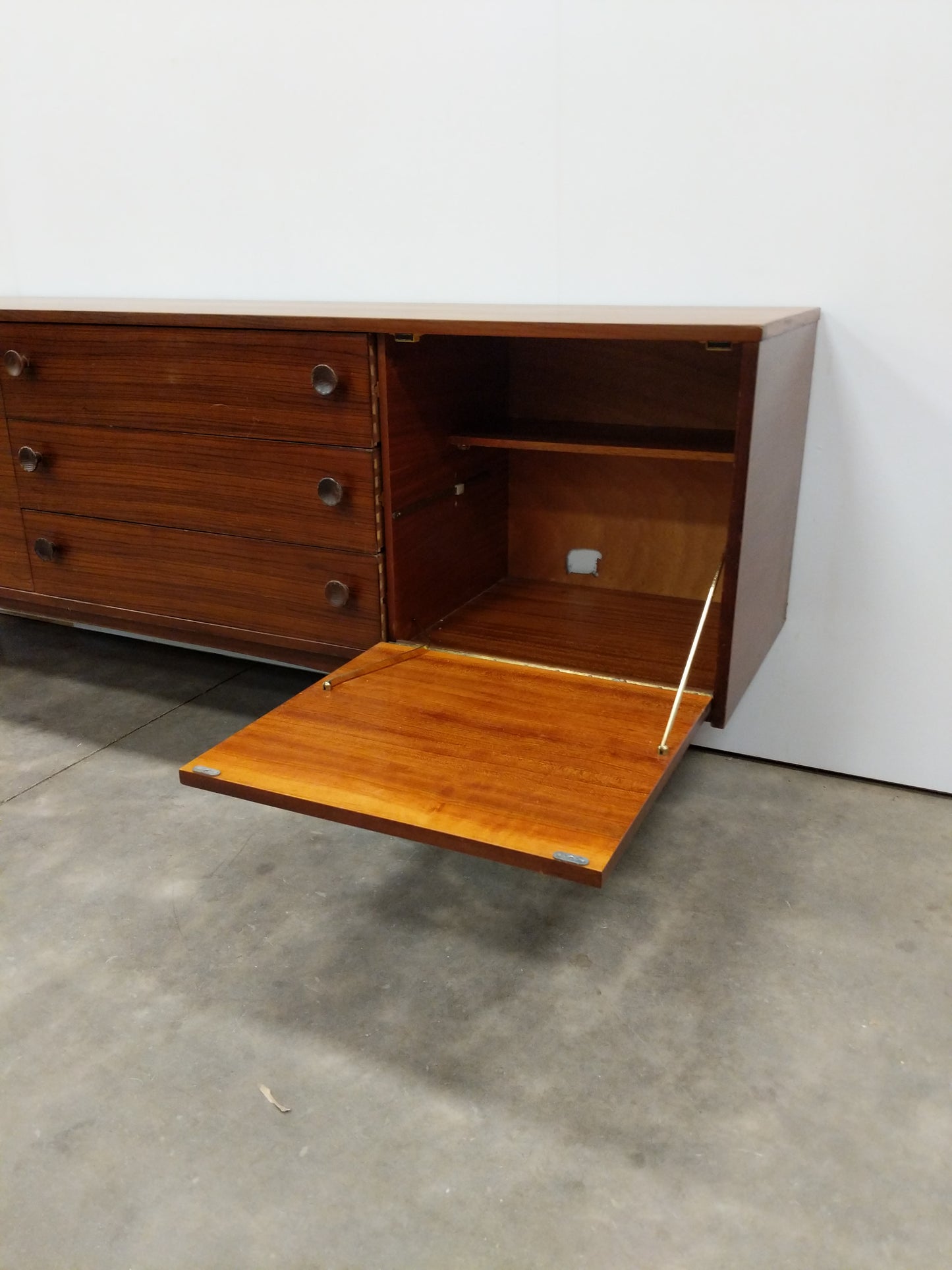 Vintage Mid Century Modern Credenza