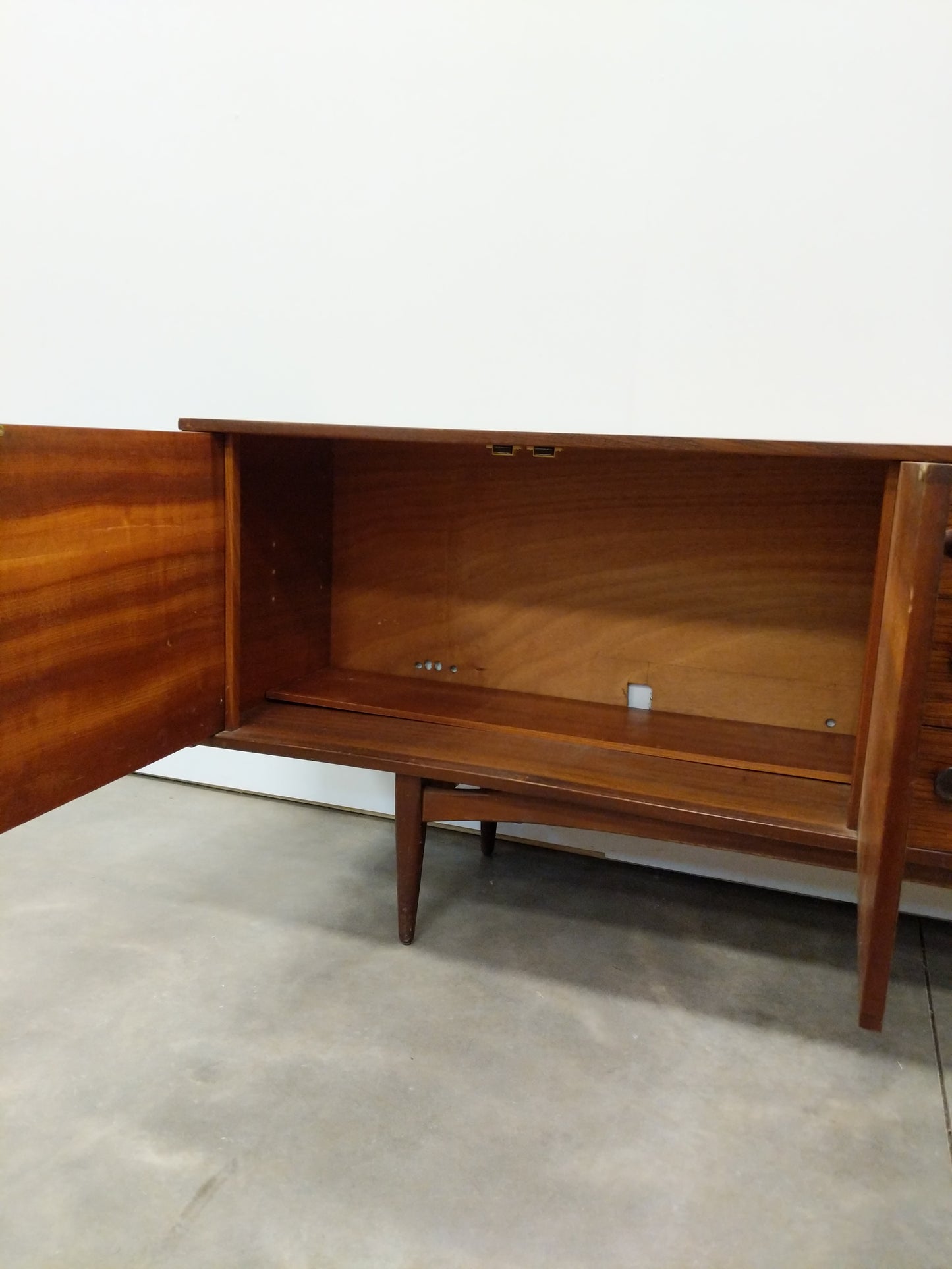 Vintage Mid Century Modern Credenza