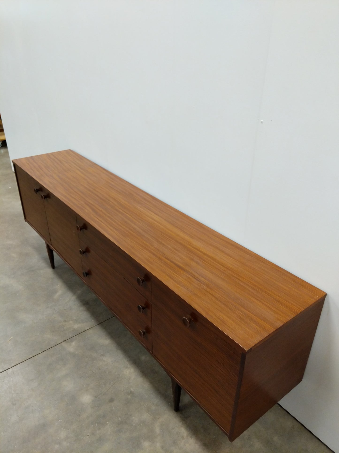 Vintage Mid Century Modern Credenza