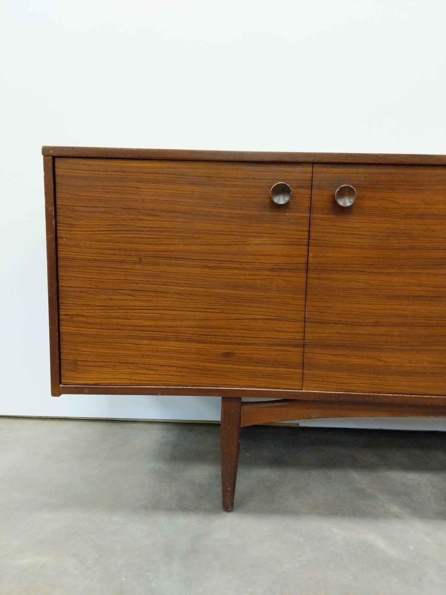 Vintage Mid Century Modern Credenza