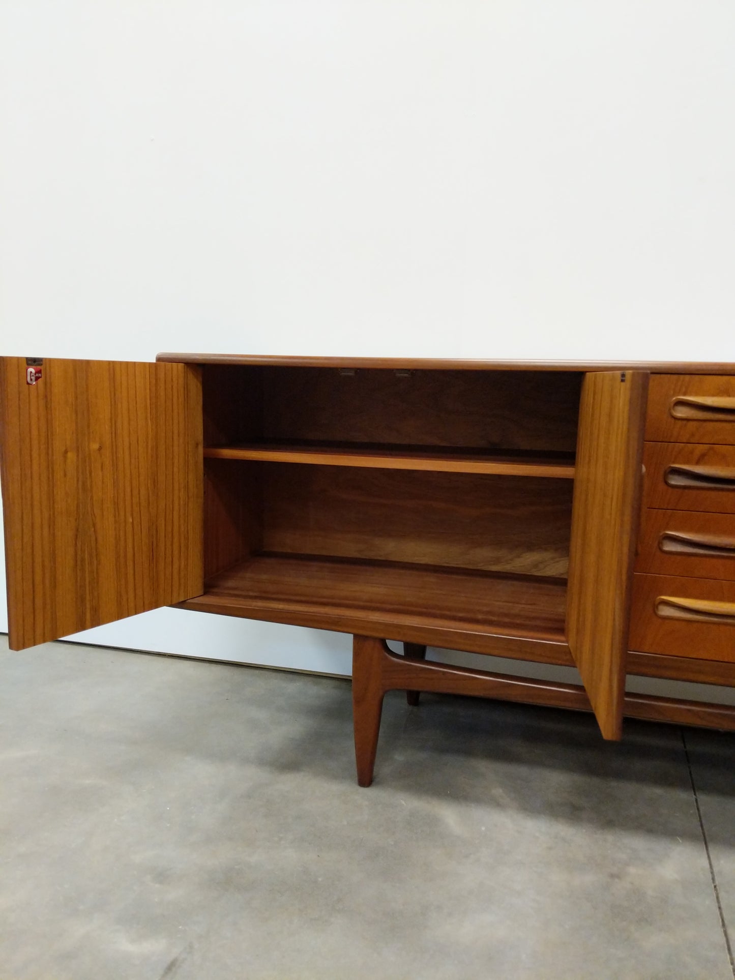 RESERVED - Vintage Mid Century Modern Teak Credenza by G Plan