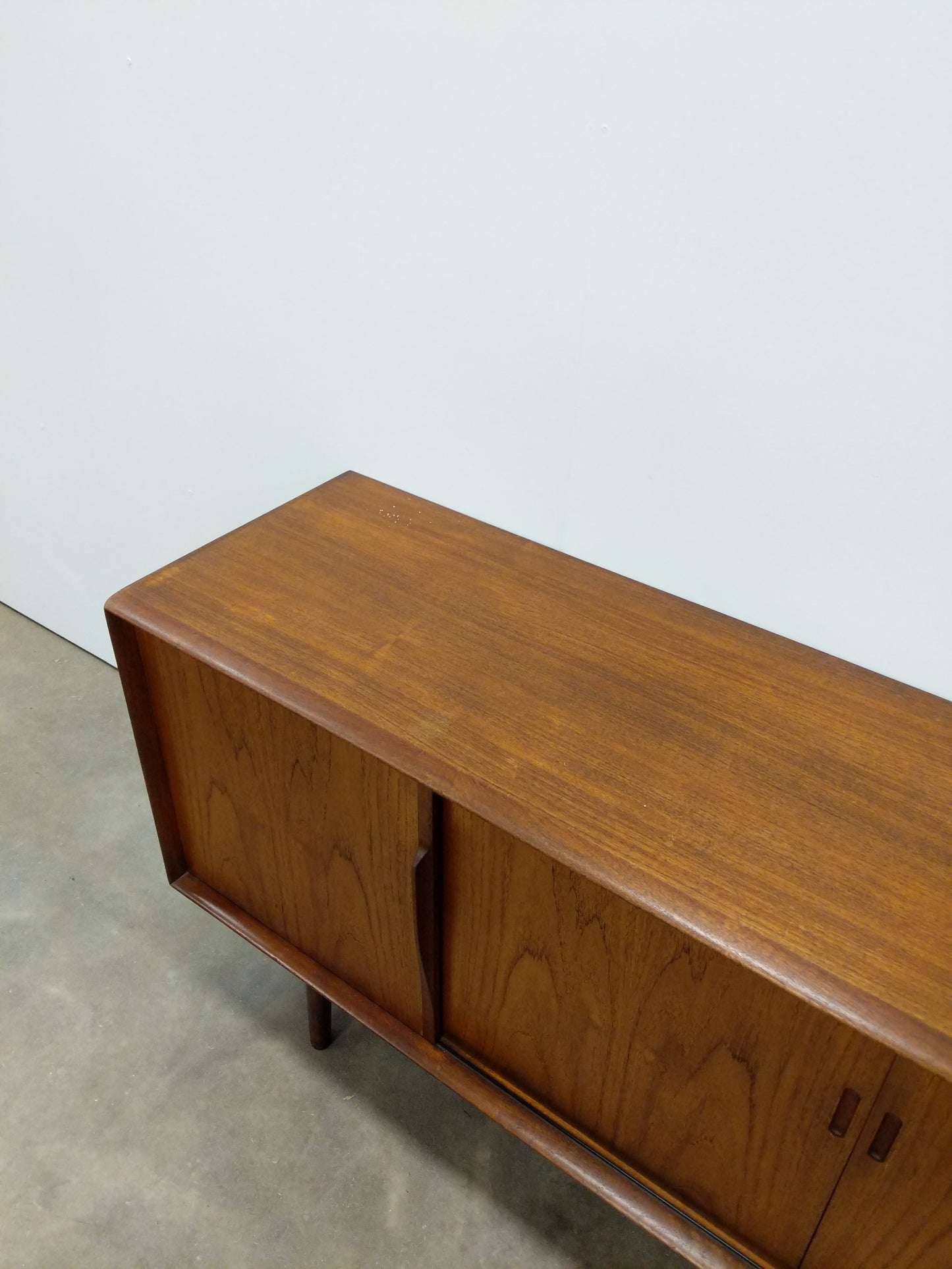 Vintage Mid Century Danish Modern Teak Credenza