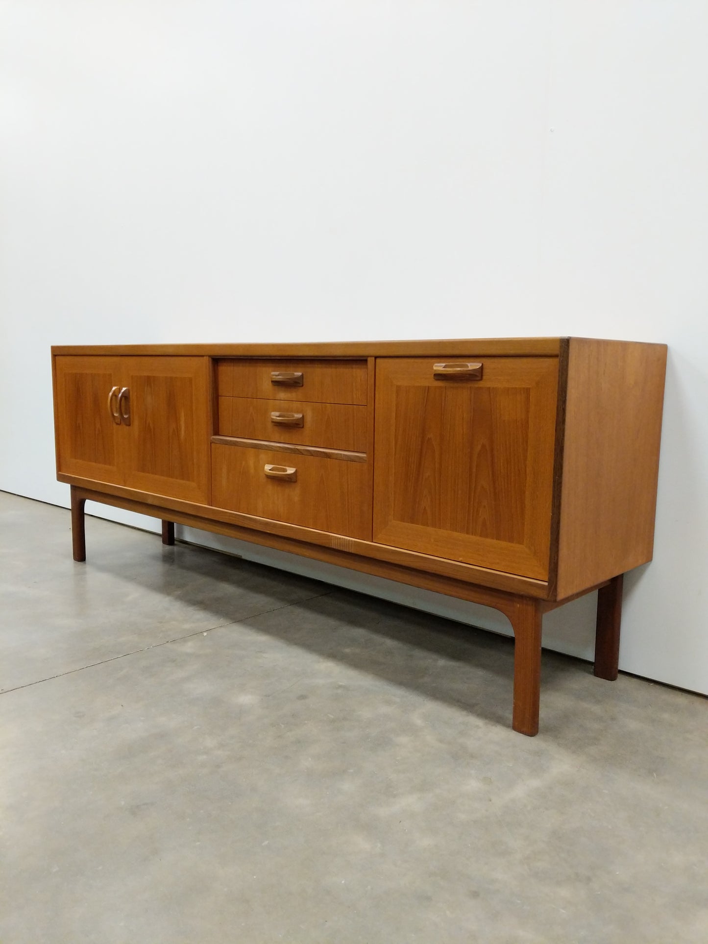 Vintage Mid Century Modern Teak Credenza by G Plan