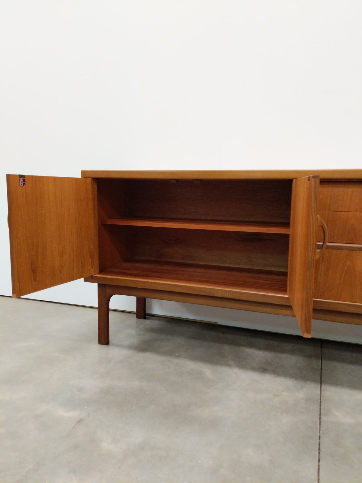 Vintage Mid Century Modern Teak Credenza by G Plan