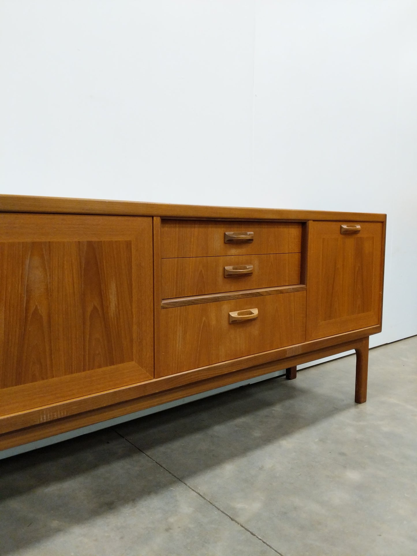 Vintage Mid Century Modern Teak Credenza by G Plan