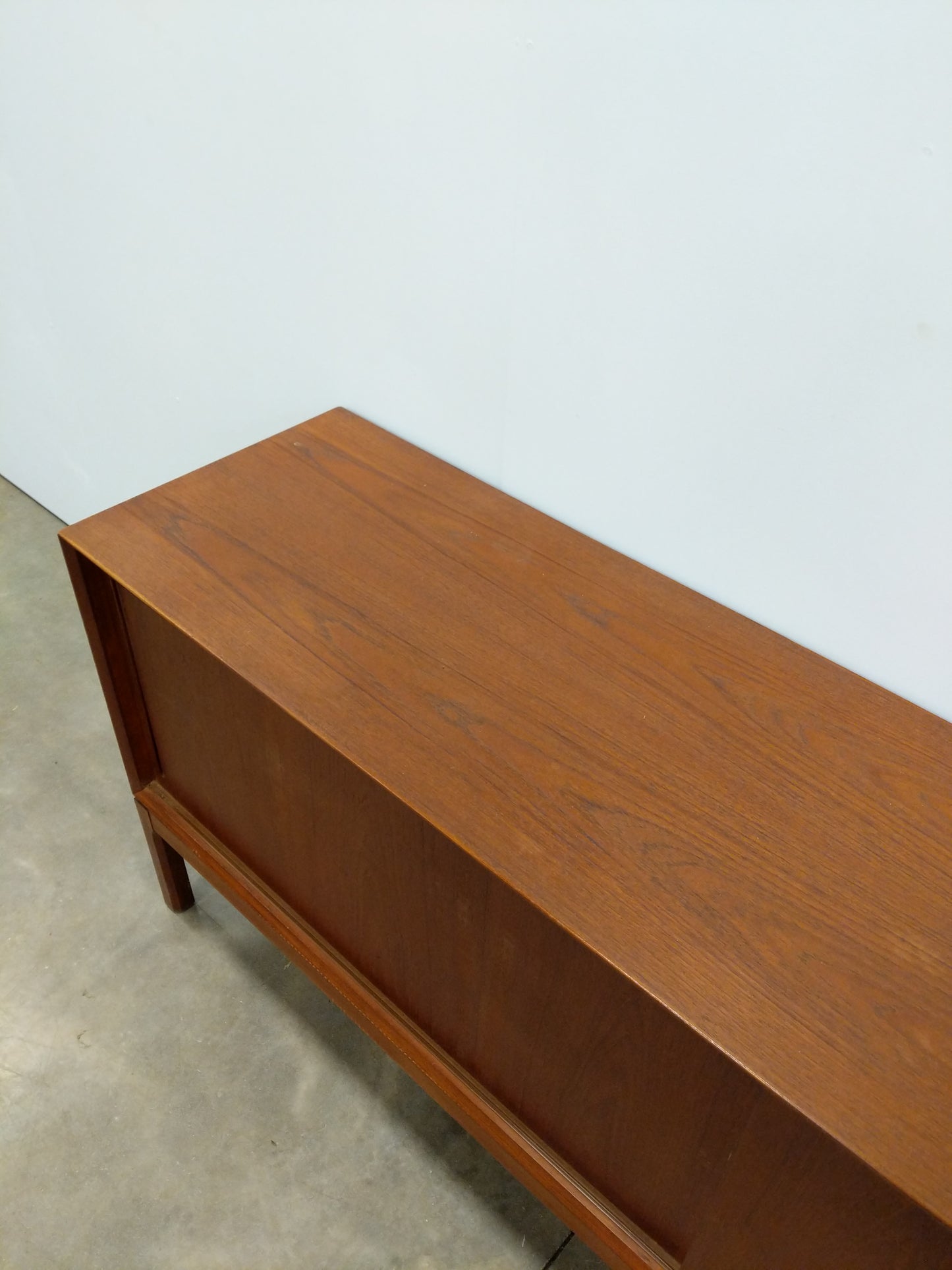 Vintage Mid Century Danish Modern Teak Credenza