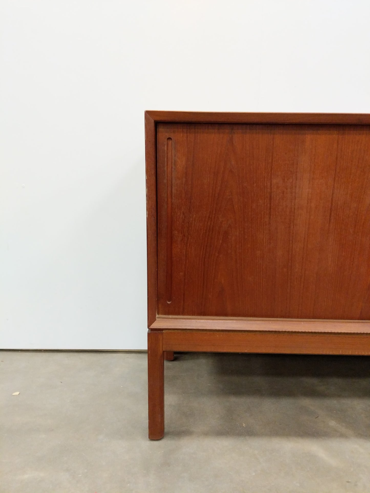 Vintage Mid Century Danish Modern Teak Credenza