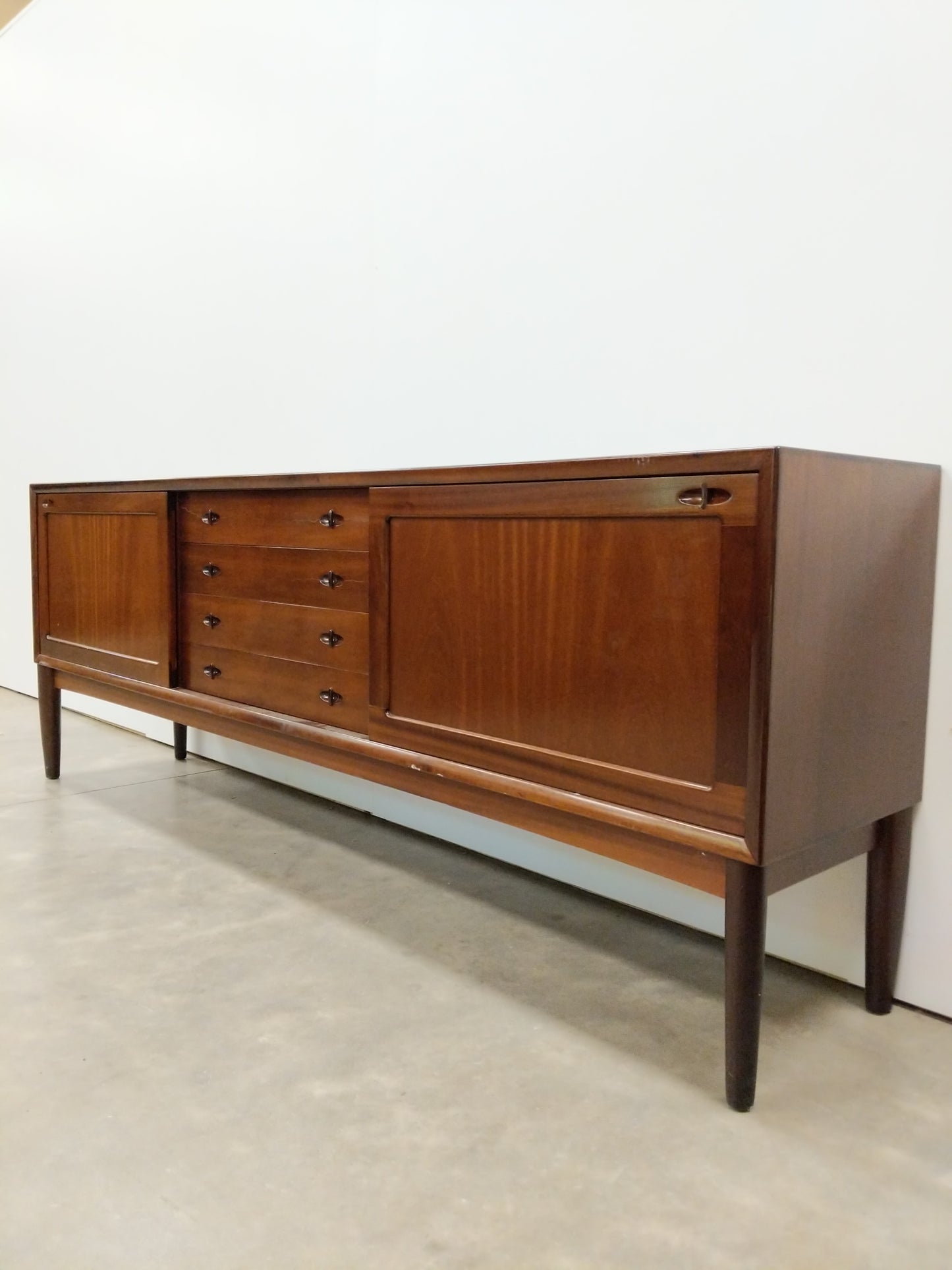 Vintage Mid Century Modern Credenza