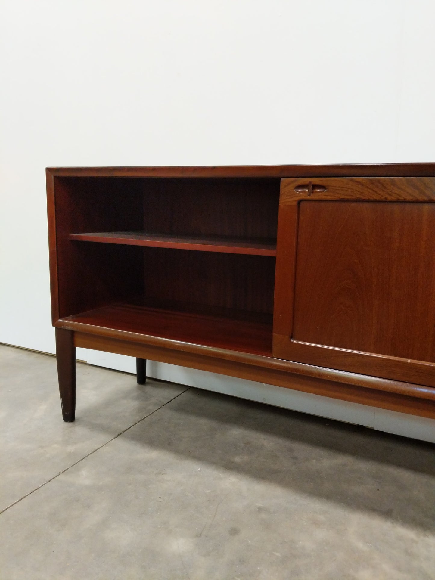 Vintage Mid Century Modern Credenza
