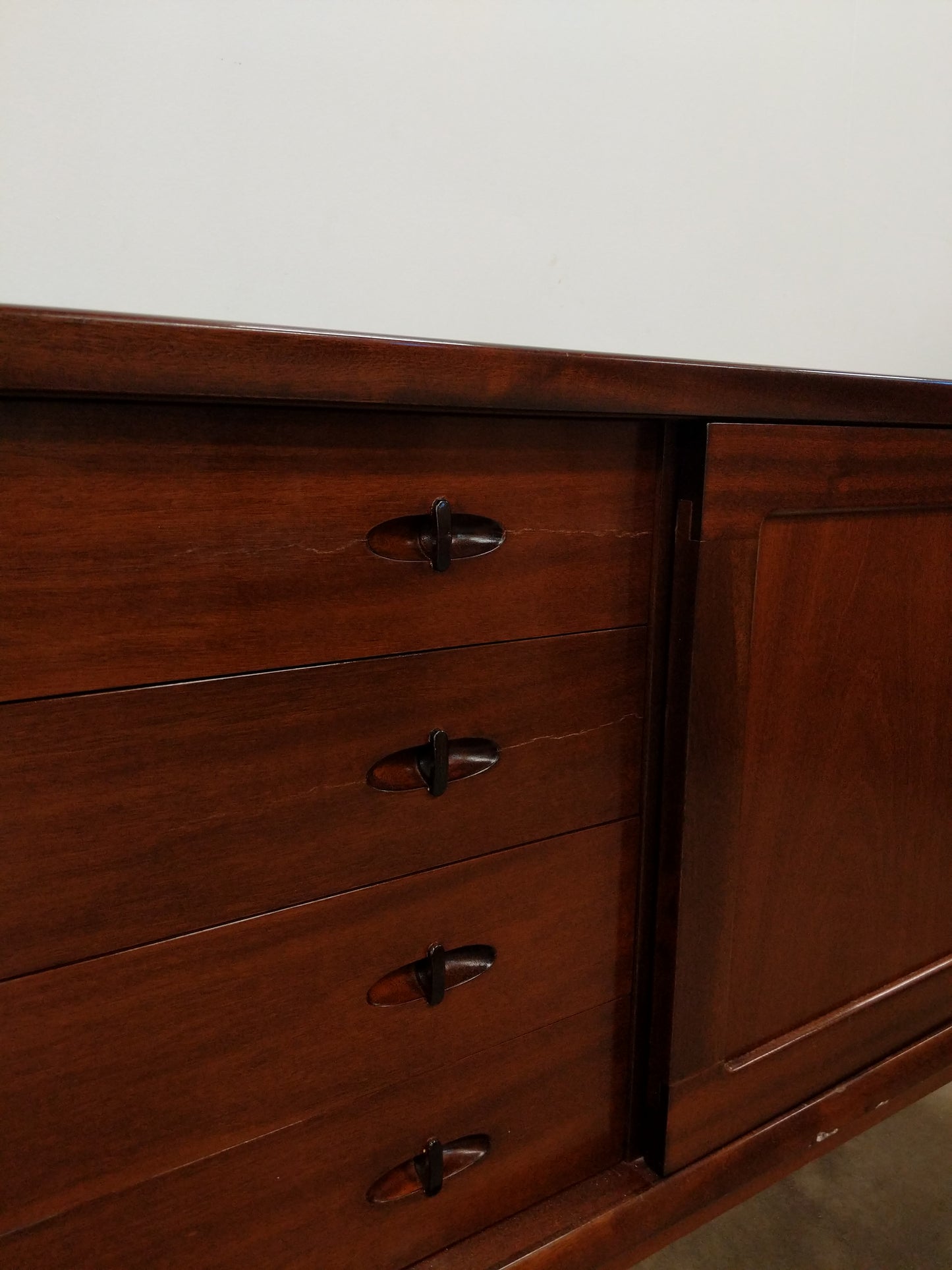 Vintage Mid Century Modern Credenza