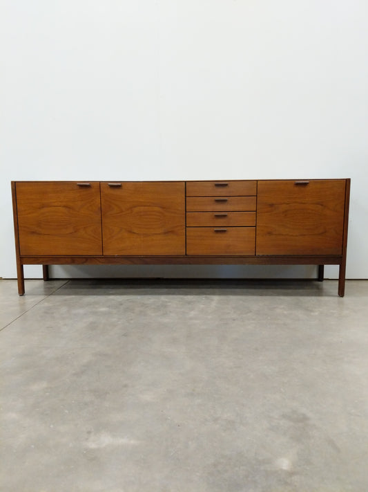 Vintage Mid Century Modern Teak Credenza by Meredew